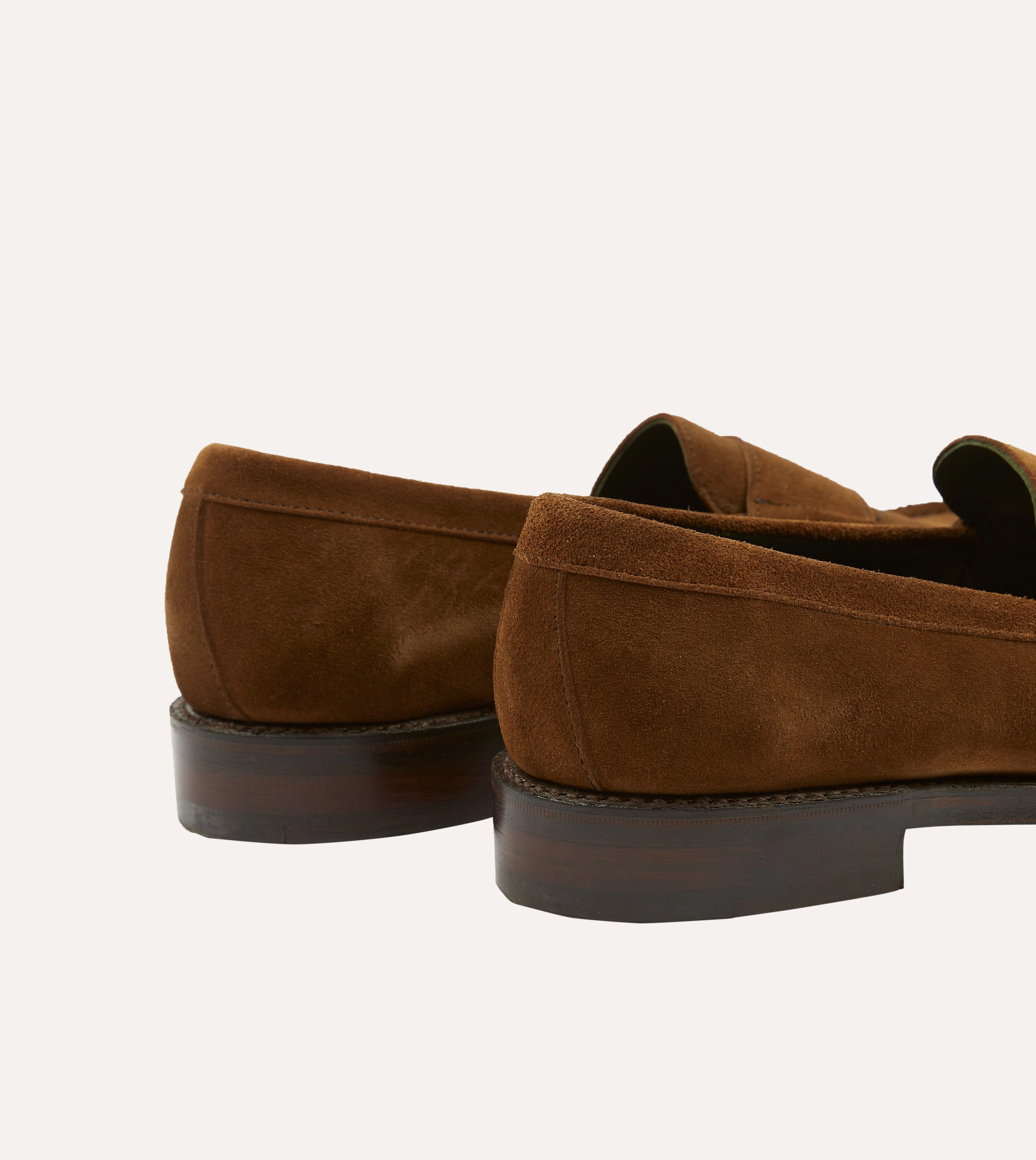 Snuff Suede Charles Goodyear Welted Penny Loafer Noon Break