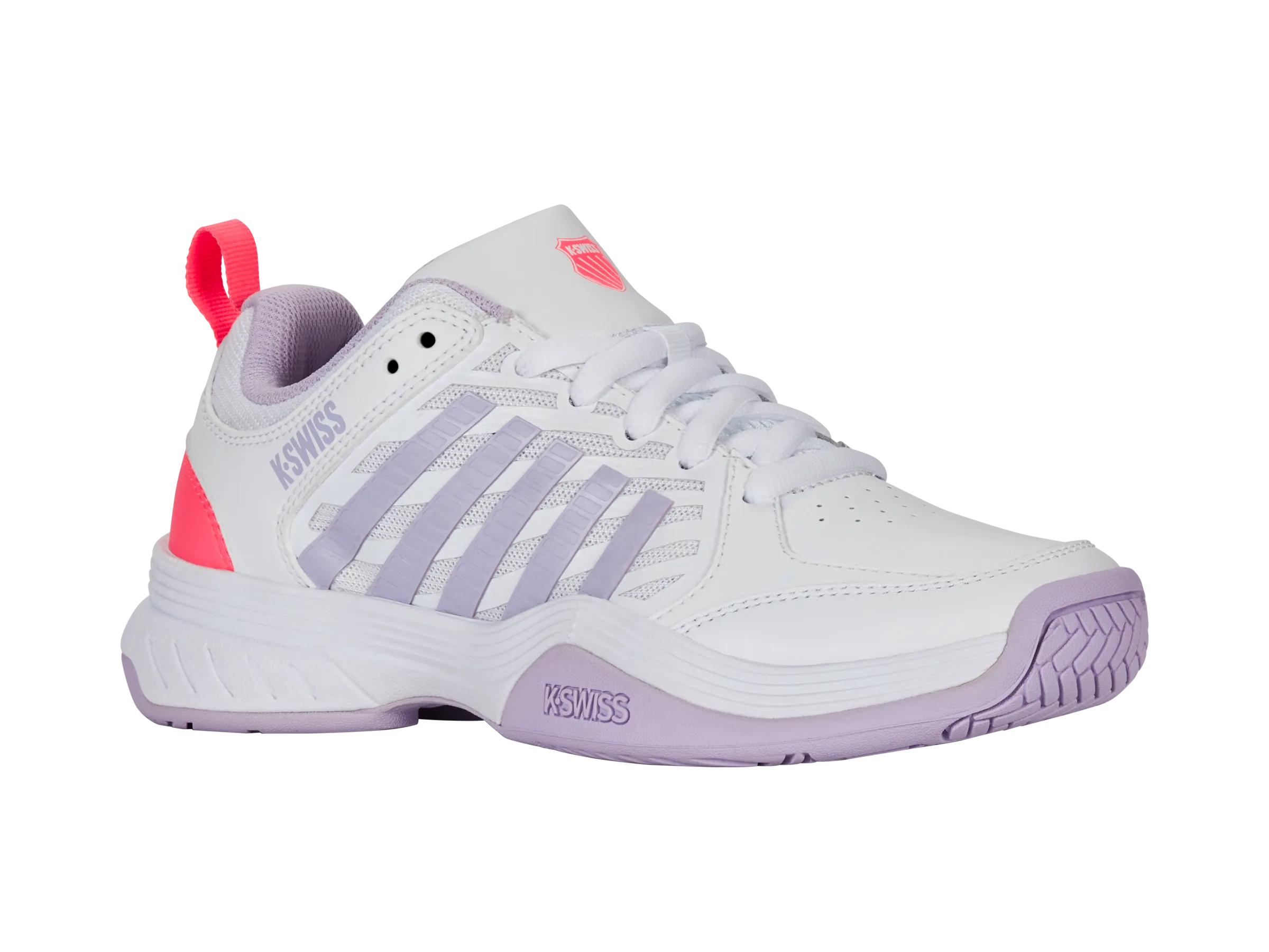 Teen Edge 94428-182-M | COURT EXPRESS 2 | WHITE/ORCHID PETAL/NEON BLAZE