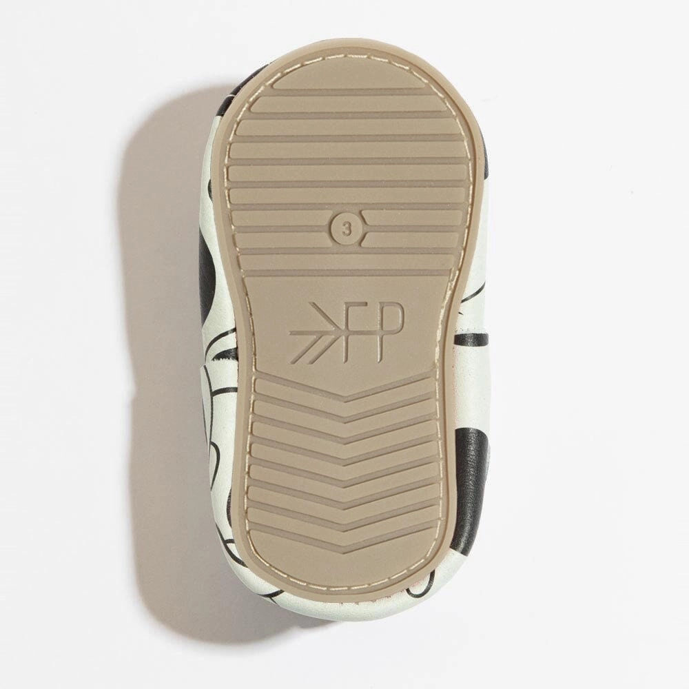 Minnie Mouse Bow Baby Shoe ReflectiveDetail Adjustable Straps