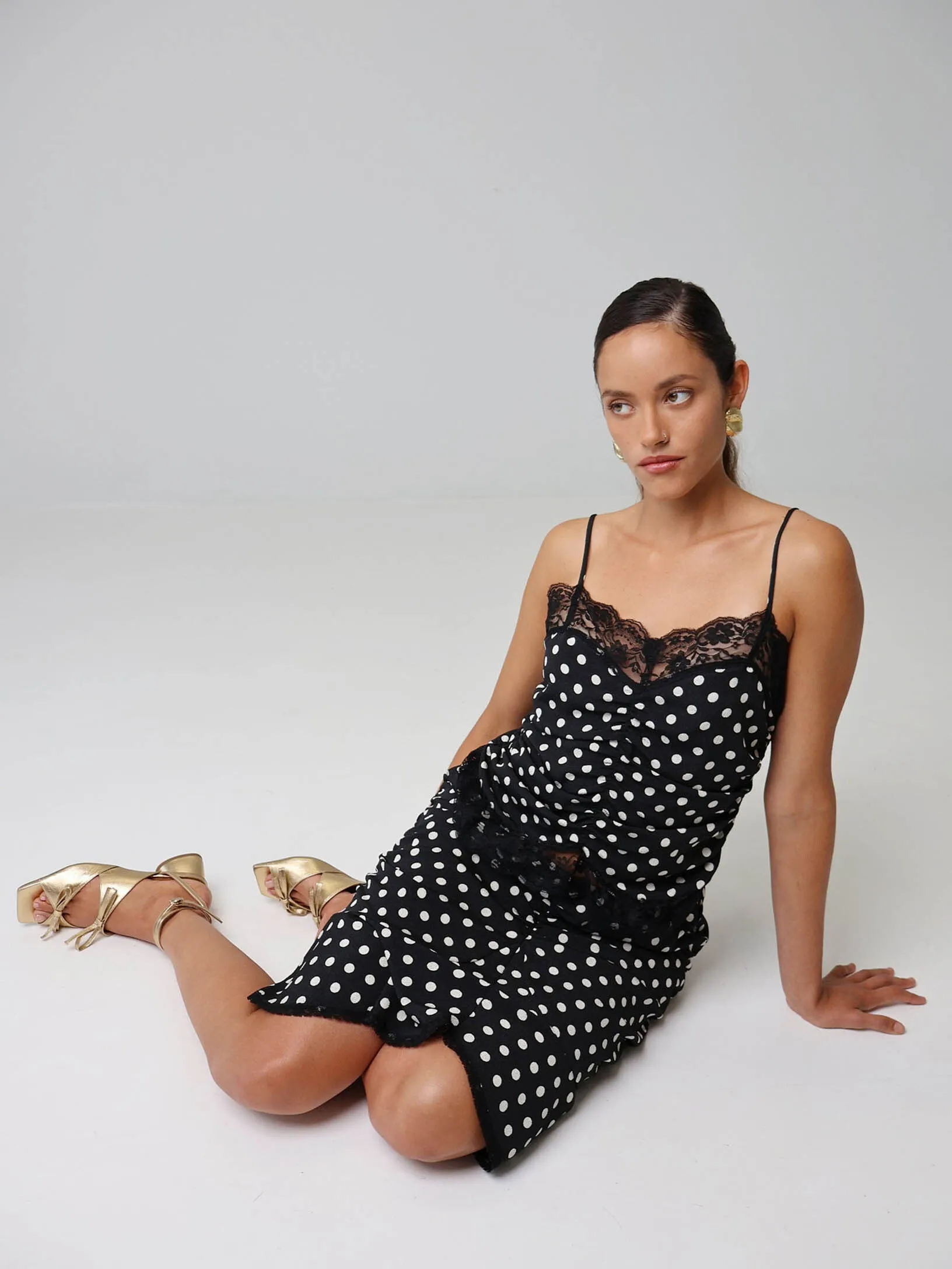 Premium Footwear Mira Gold Heel