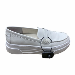 Shoes Sneakers By J Slides In White, Size:10 No-Slip Grip Puncture Resistant Plate
