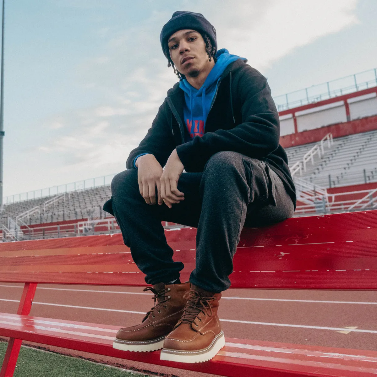 Moc-Toe 6" Steel Toe - Mens HardSole Pressure Relief