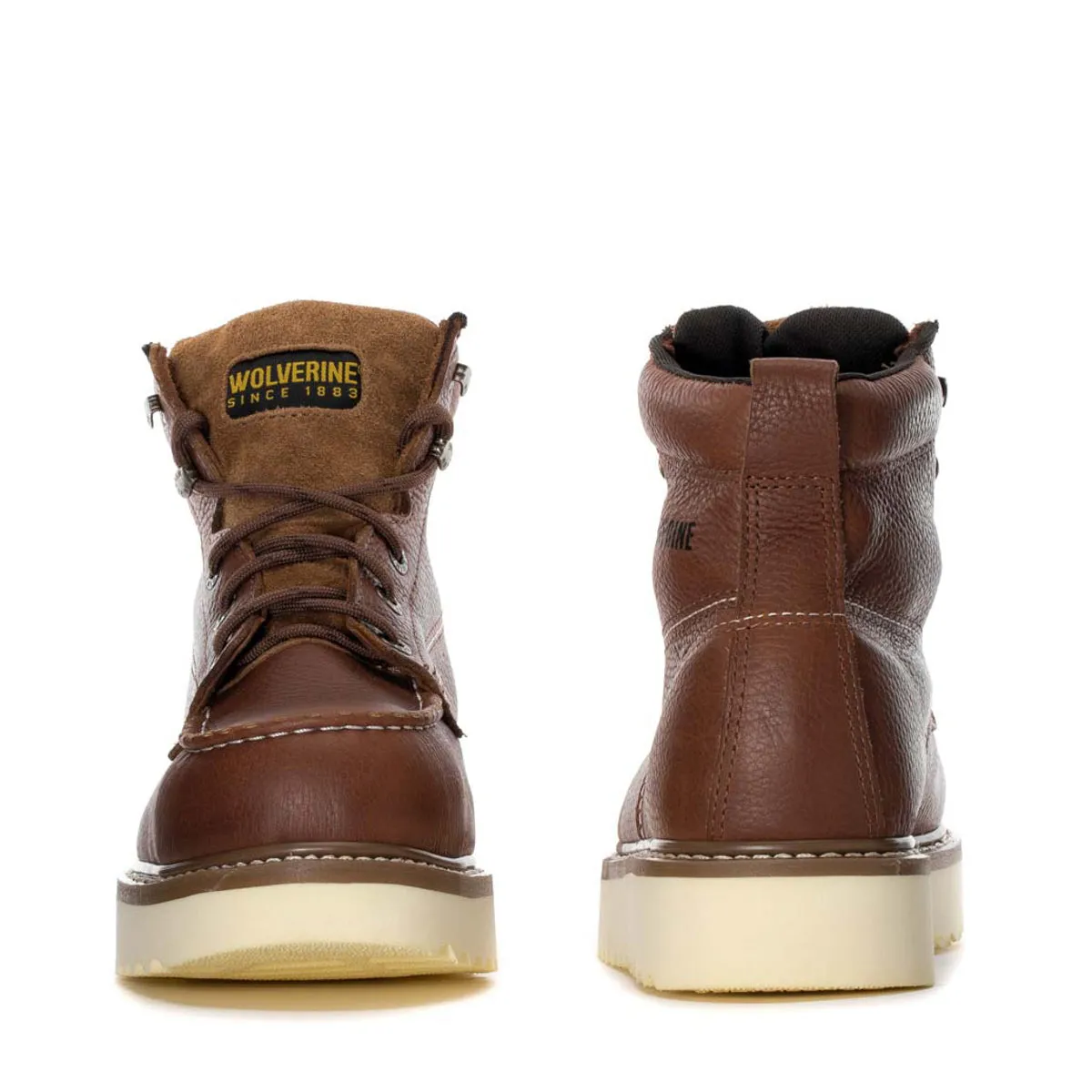 Moc-Toe 6" Steel Toe - Mens Relaxed Feel Quick Motion