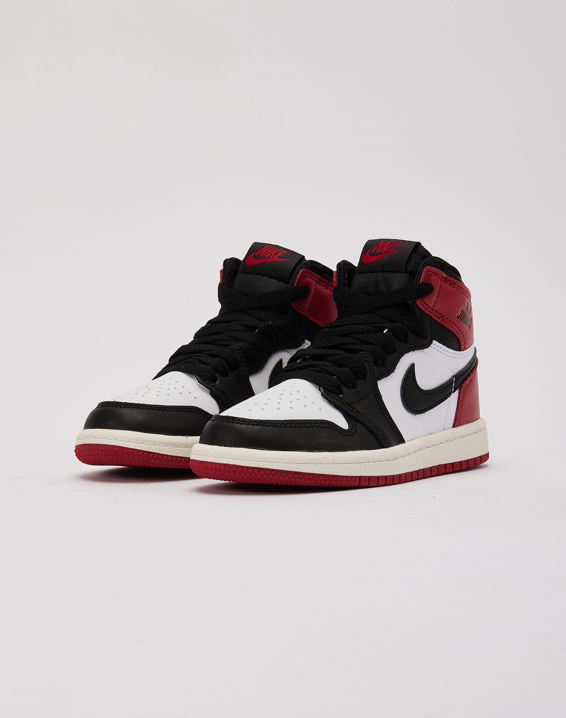Arch support Jordan Air Jordan 1 Retro High OG 'Black Toe Reimagined' Pre-School