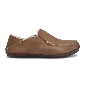 Molo Slipper - Toffee / Dark Wood Comfort arch Padded Tongue