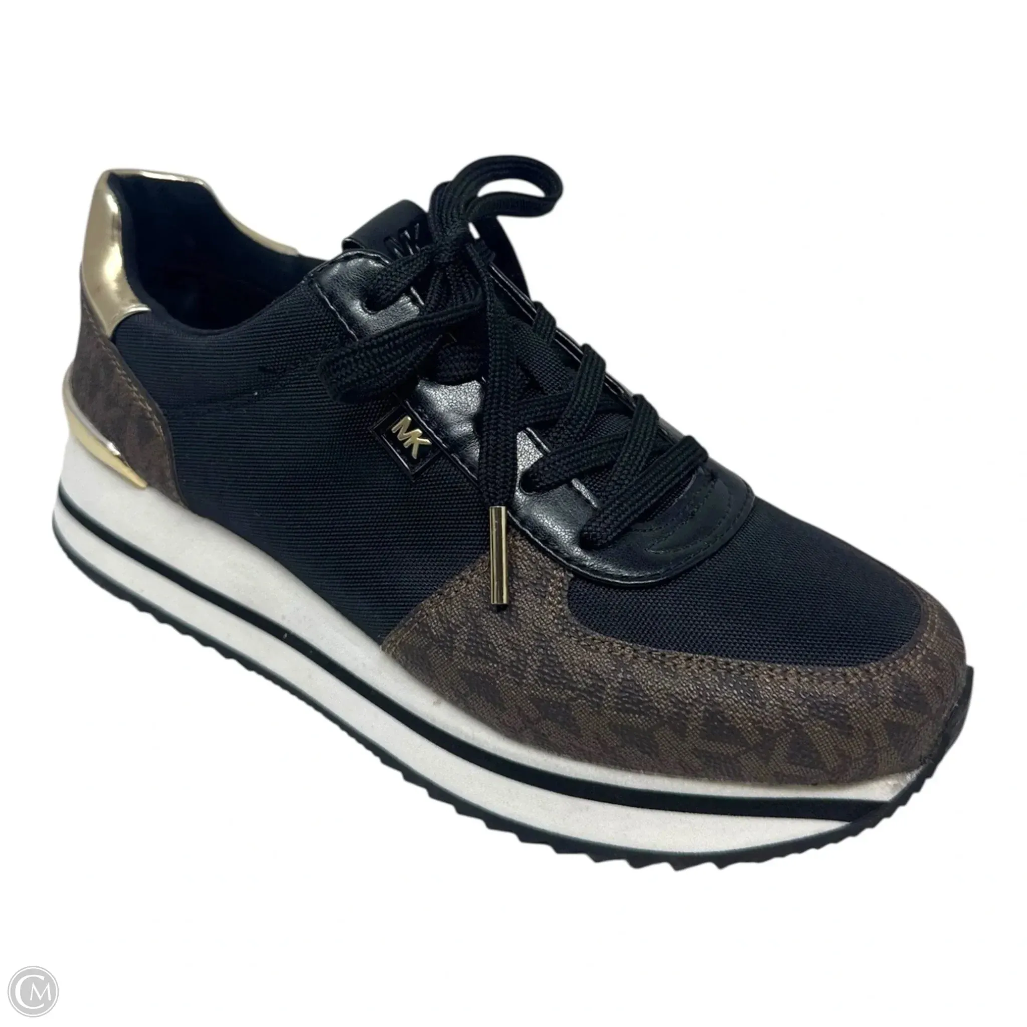 Quick Slip Waterproof Seams Monique Trainer Shoes Sneakers By Michael By Michael Kors In Multi-colored, Size: 6.5