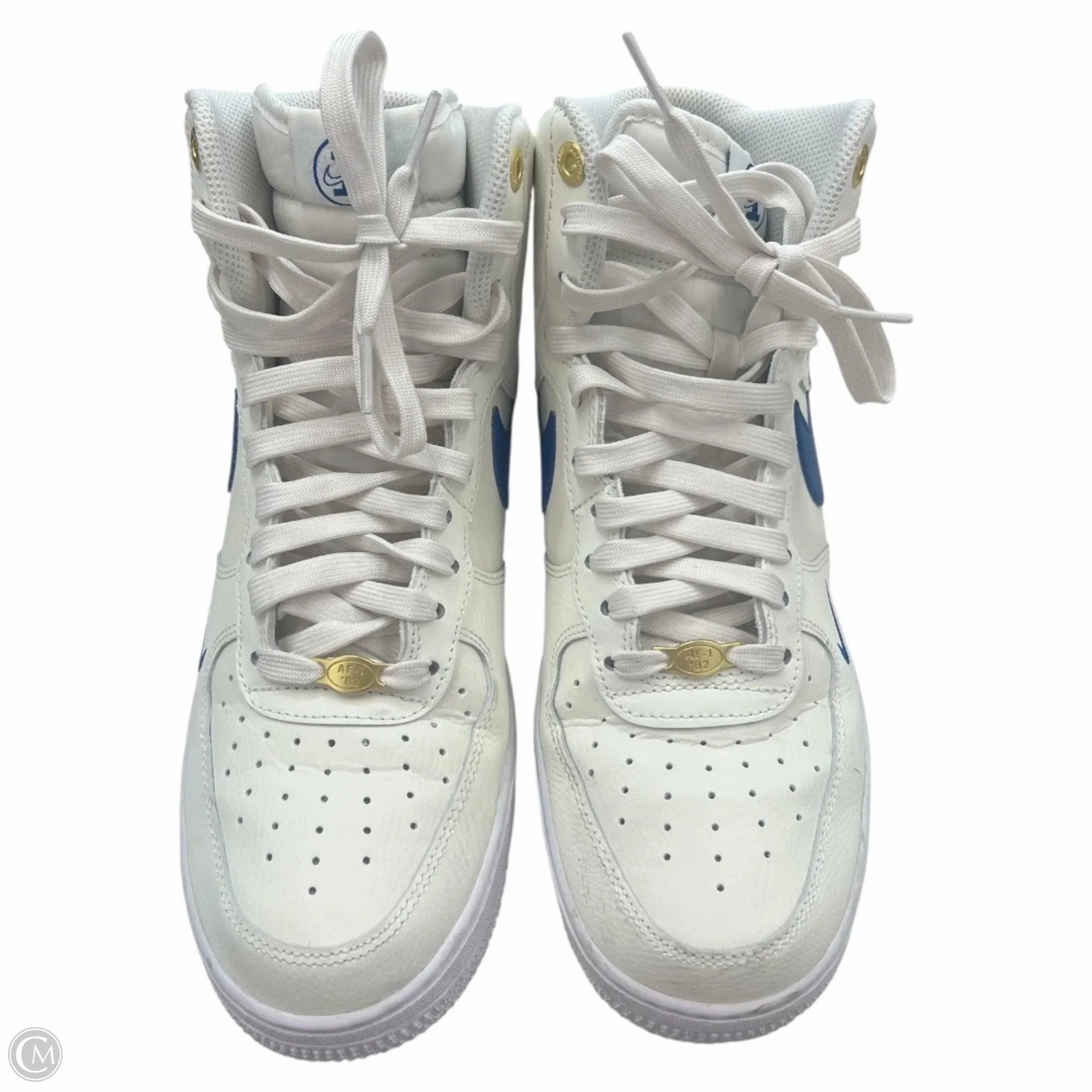 Cloud Soft Shoes Sneakers By Nike In Blue & White, Size: 9.5