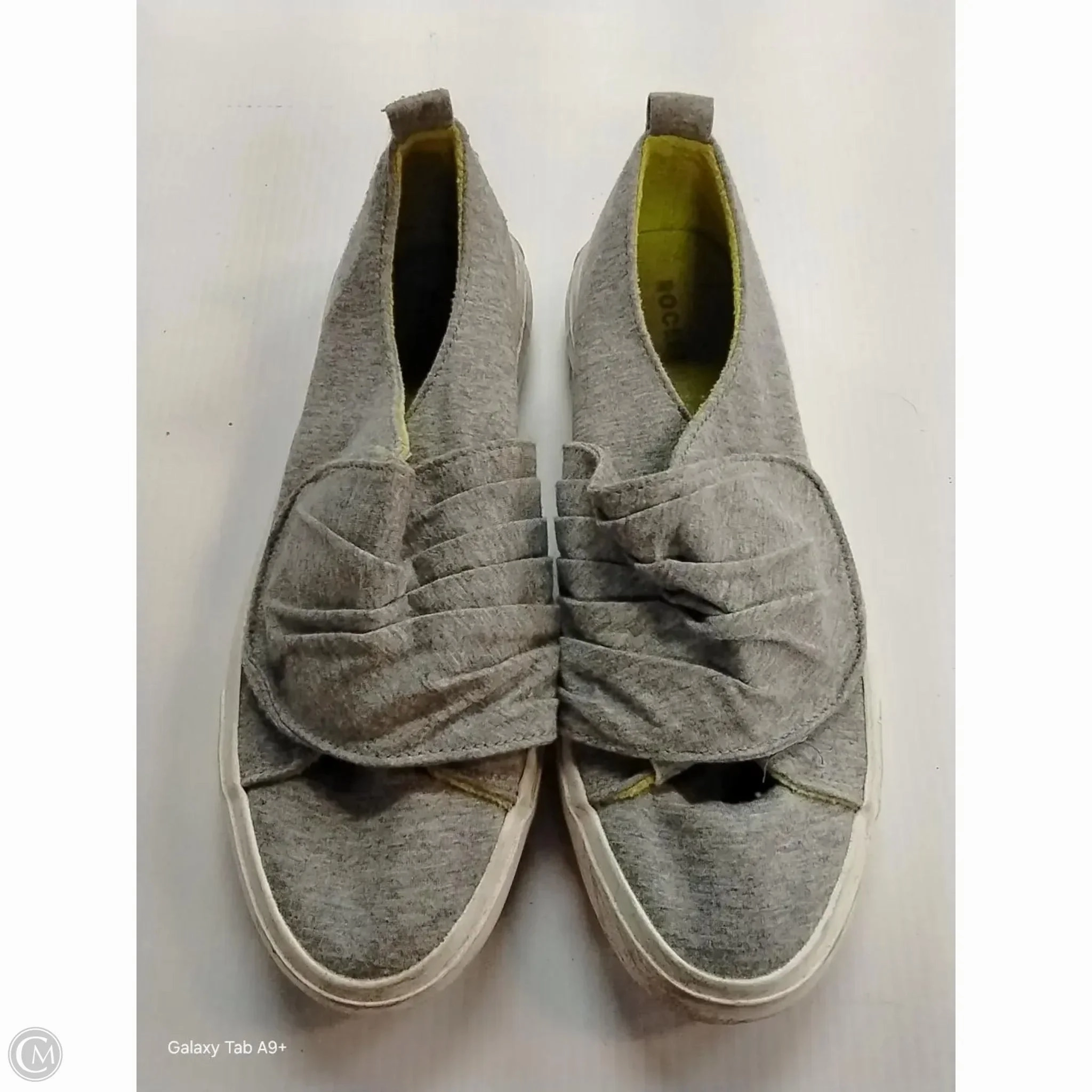 Injection Molded Construction Compression Midsole Shoes Sneakers By Rocket Dogs In Grey, Size: 8.5