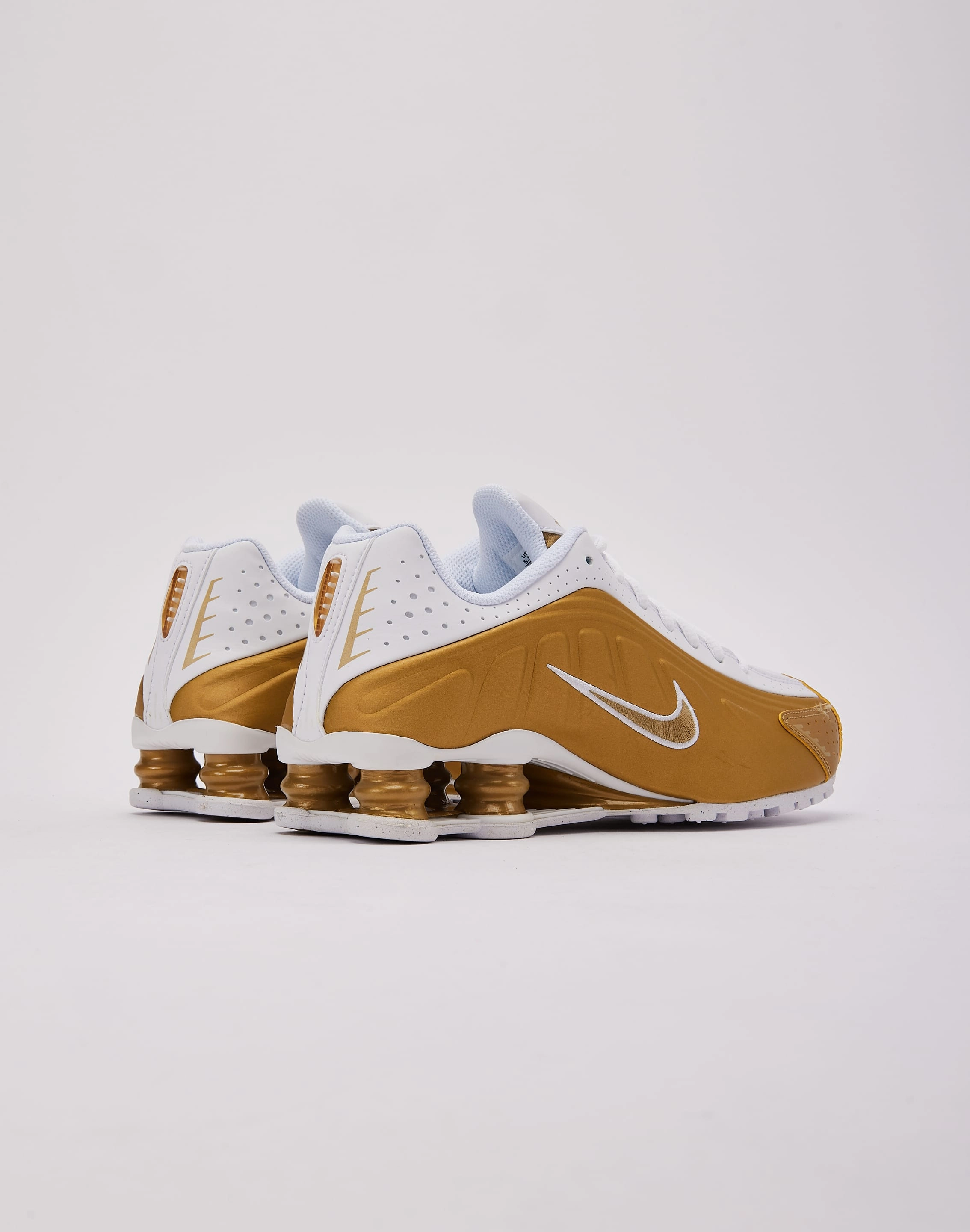 durable running shoes travel - friendly Nike Shox R4 Grade-School