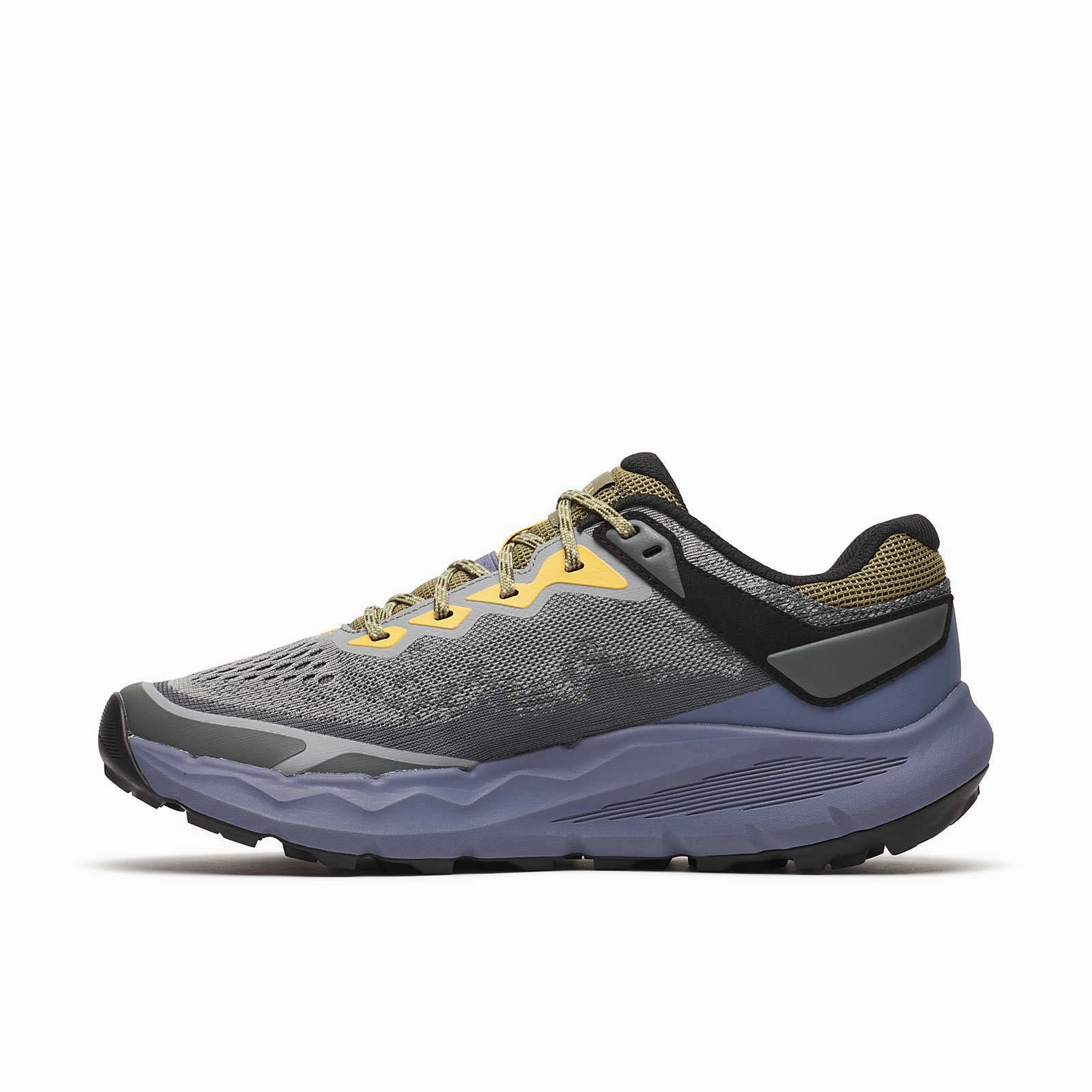 Merrell Men's Nova 4 Trail Sneaker - Cement Cushioned Base Health Focused