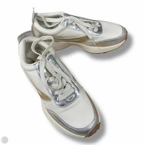 Street Sport Shoes Sneakers By Dolce Vita In Silver & White, Size: 7