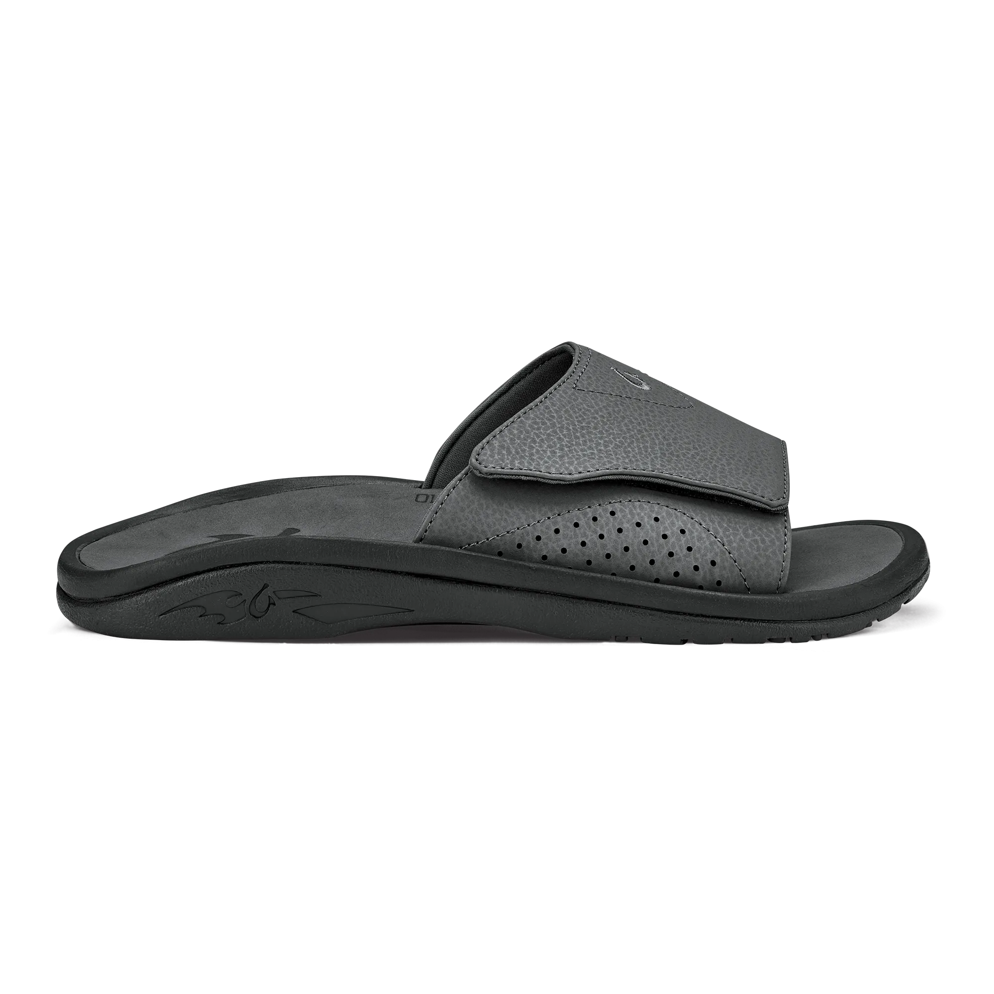 Beach-ready Footwear Nalu Slide - Dark Shadow