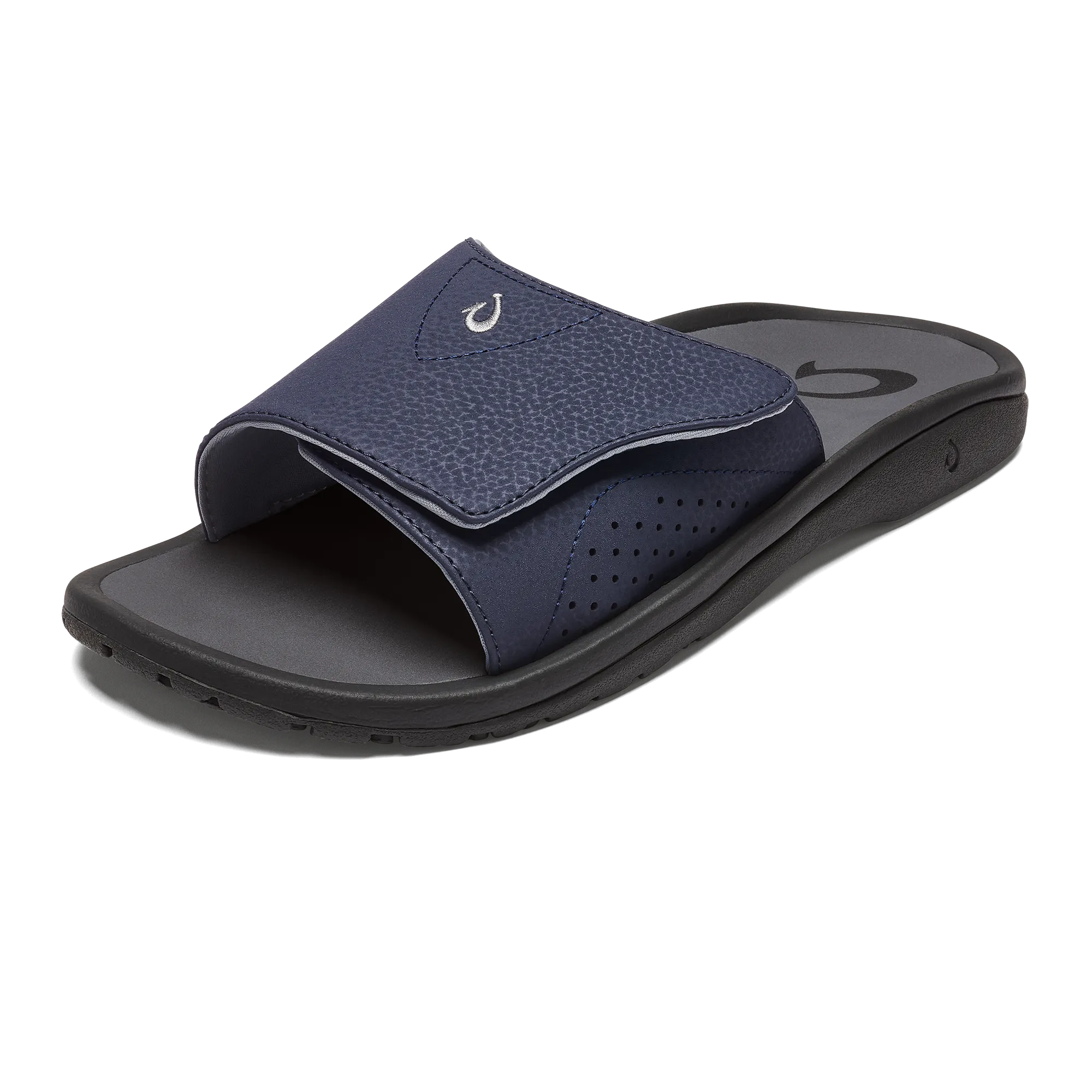 Weather Resistant Weave Nalu Slide - Trench Blue / Charcoal
