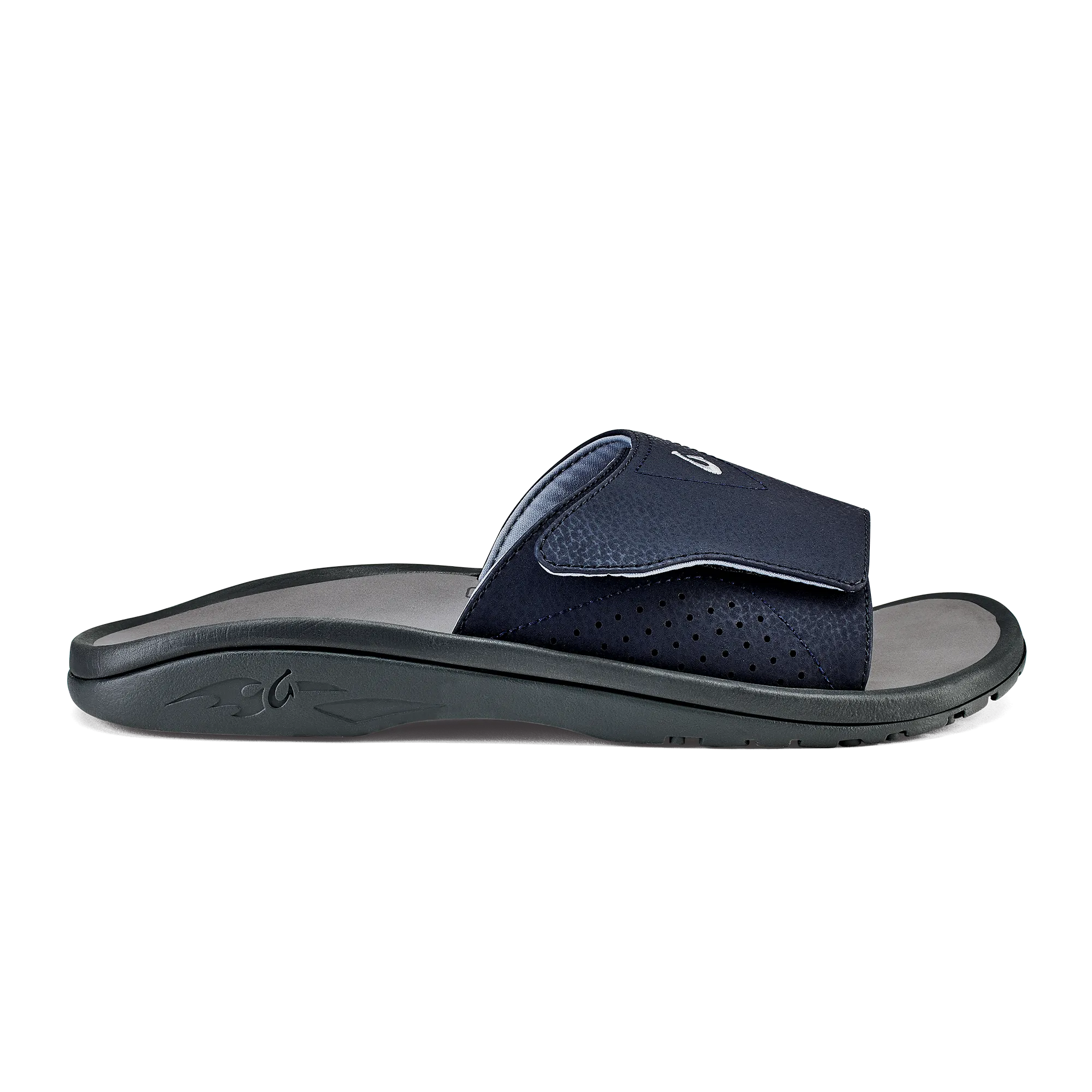 Seamless Design Fashion Edge Nalu Slide - Trench Blue / Charcoal