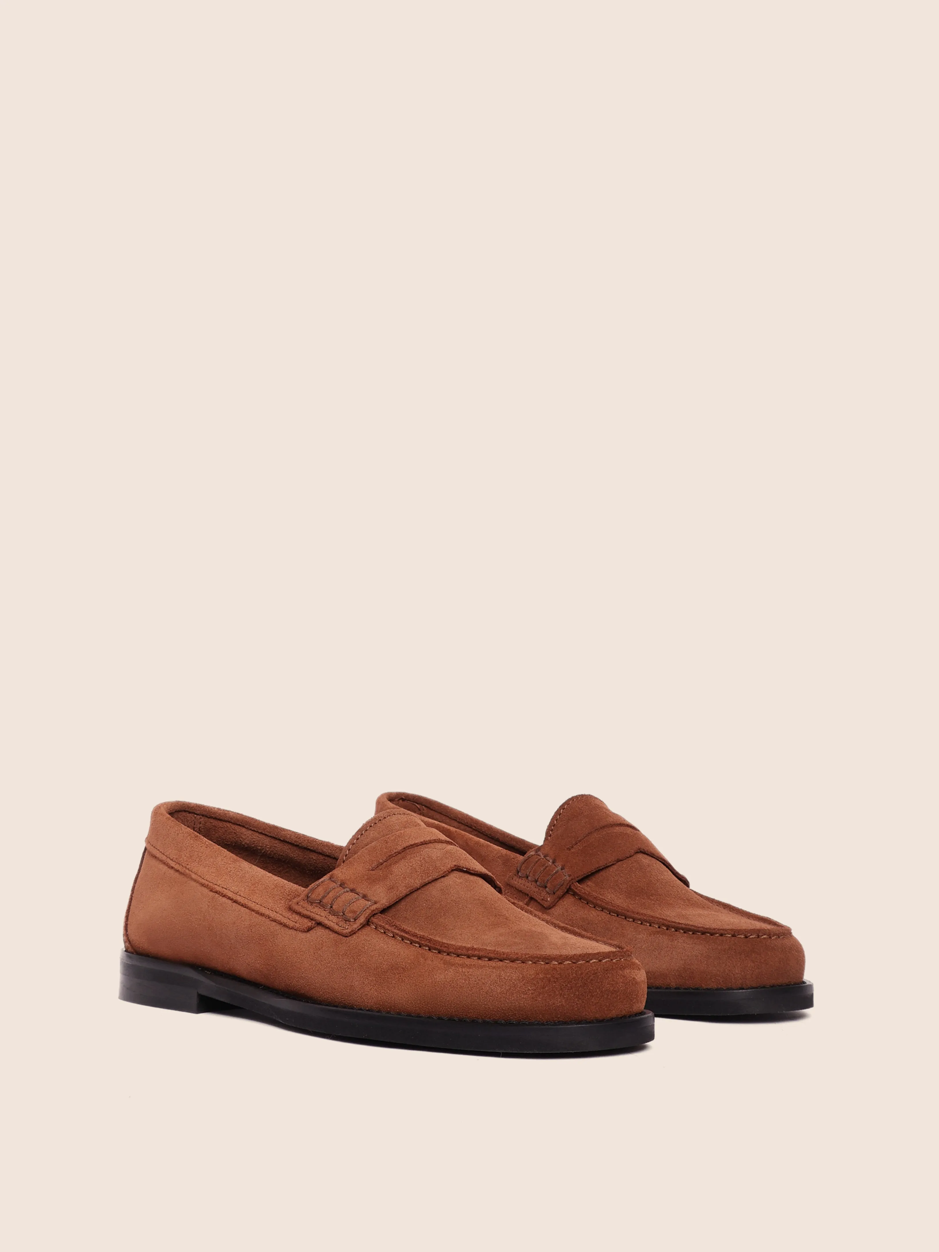 Napoli Tan Suede Loafer Self Care