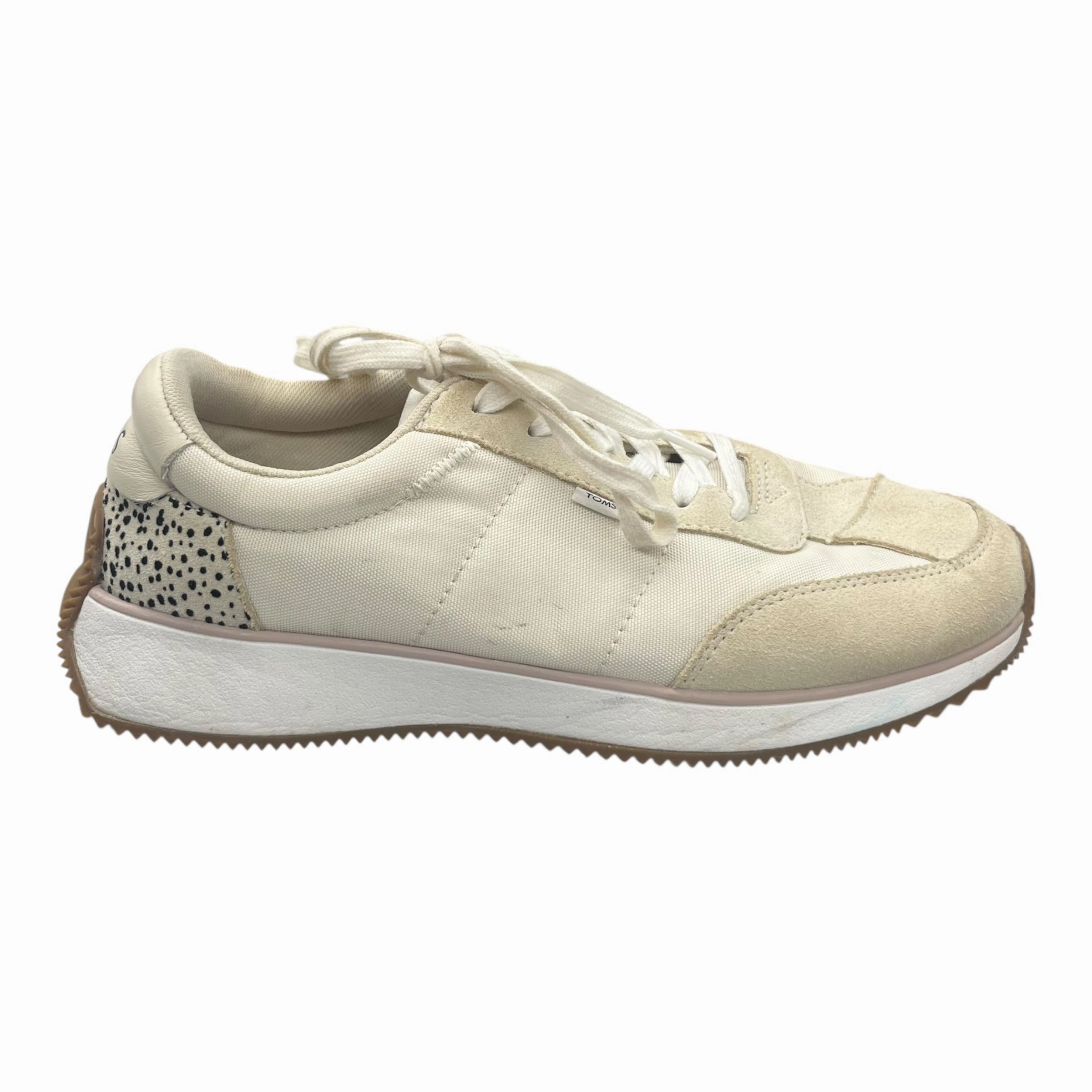 Shoes Sneakers By Toms In Cream, Size:9 Anti Static Lining