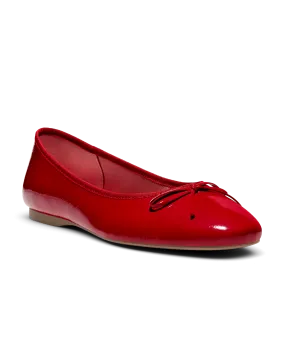 The Songbird - Red Patent Leather Dream Walk Wide Base Stabilization