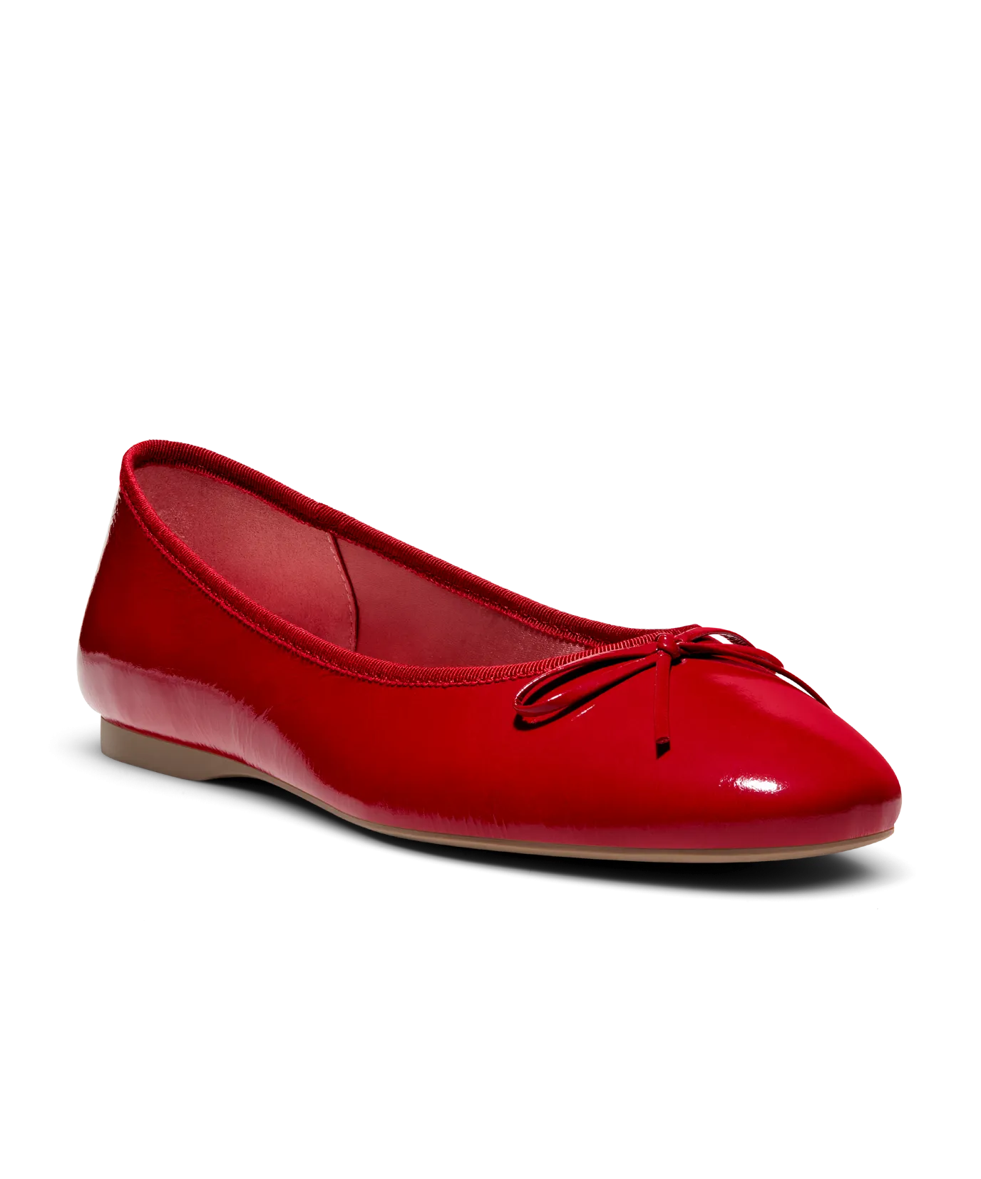 The Songbird - Red Patent Leather Dream Walk Wide Base Stabilization