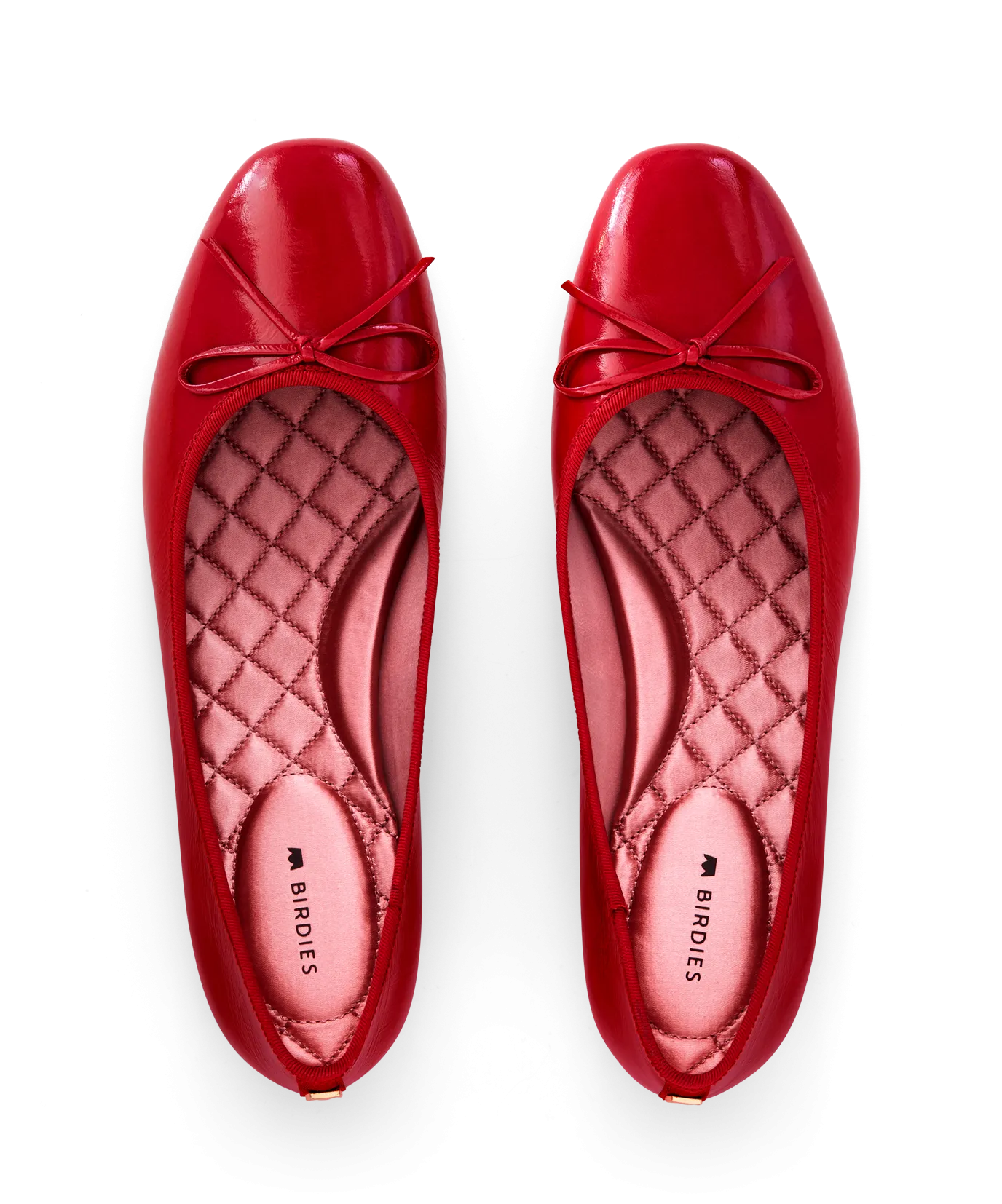The Songbird - Red Patent Leather Open Glow