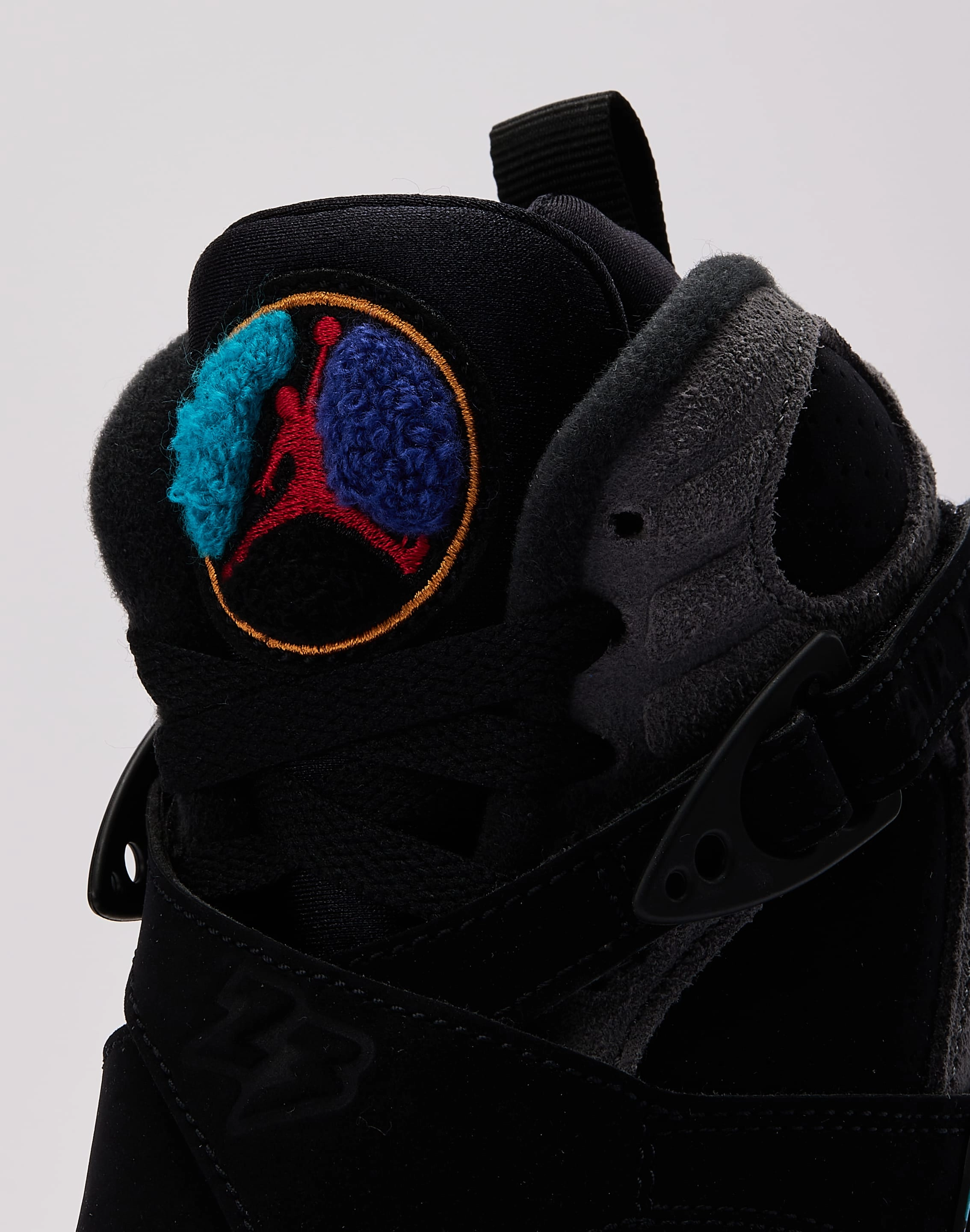 Flexible sole construction Jordan Air Jordan 8 Retro 'Aqua' Grade-School