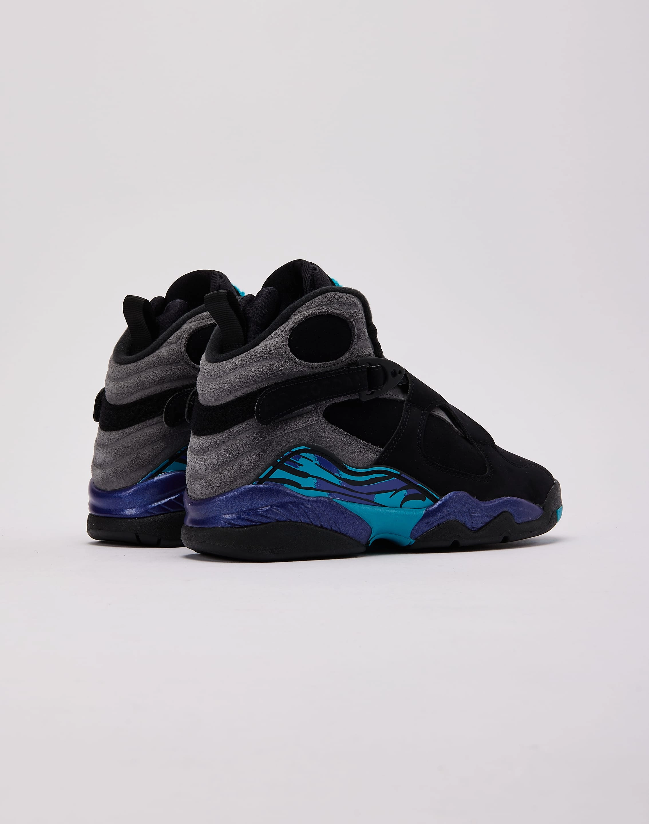 Velcro - closure kids' shoes Jordan Air Jordan 8 Retro 'Aqua' Grade-School