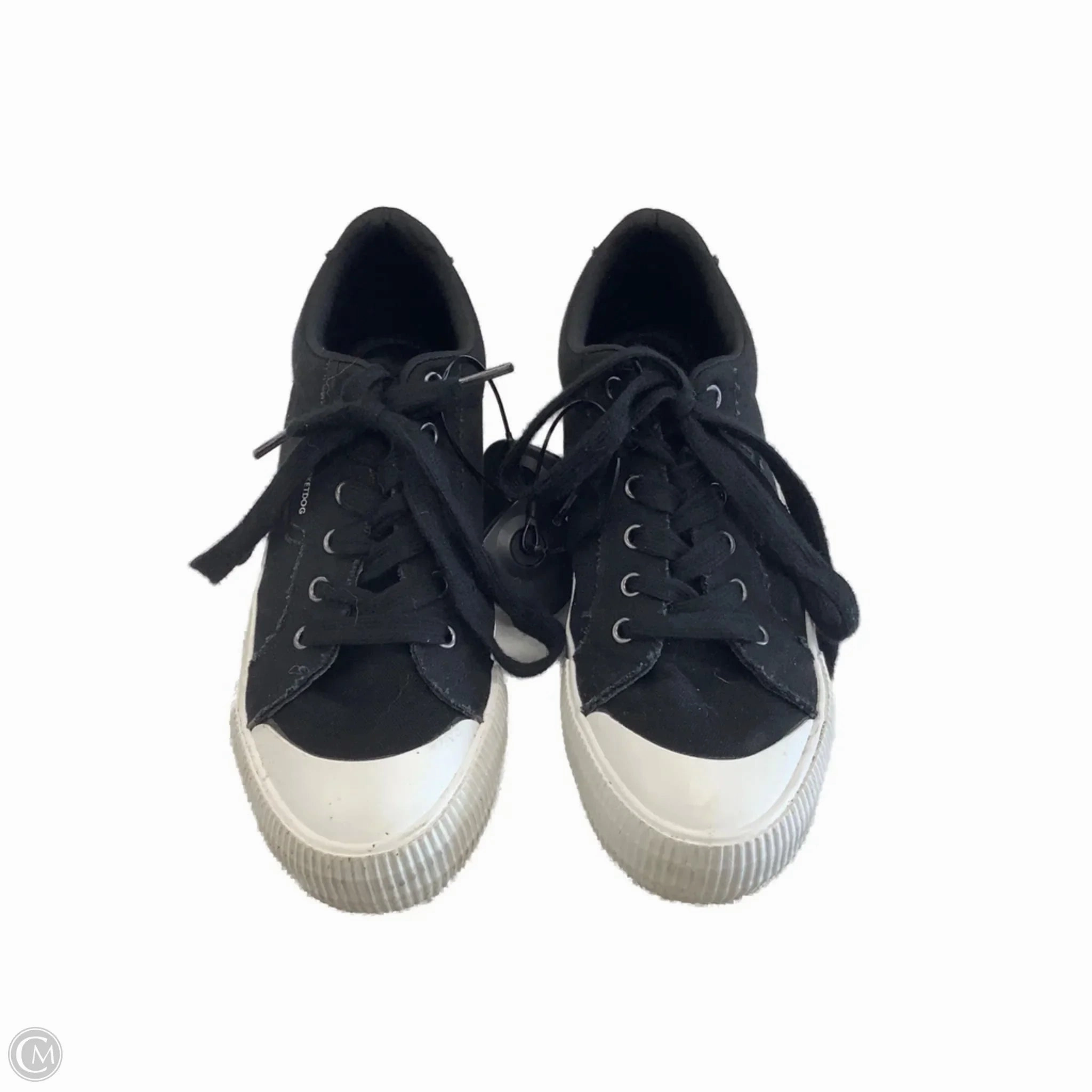 Shoes Sneakers By Rocket Dogs In Black & White, Size: 10 Cushion Sole