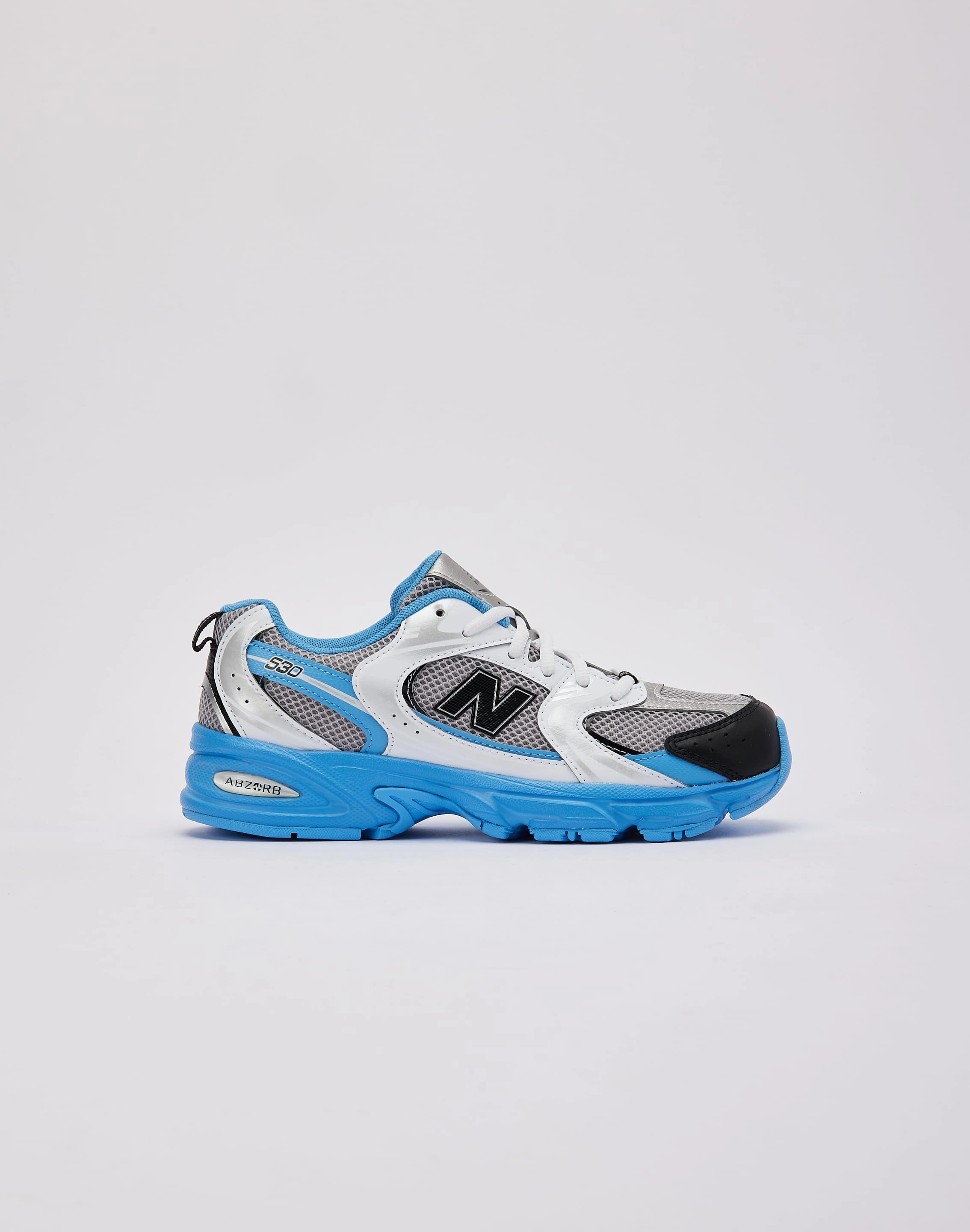 kids - run Balanced Support New Balance 530 'Silver Azure' Grade-School