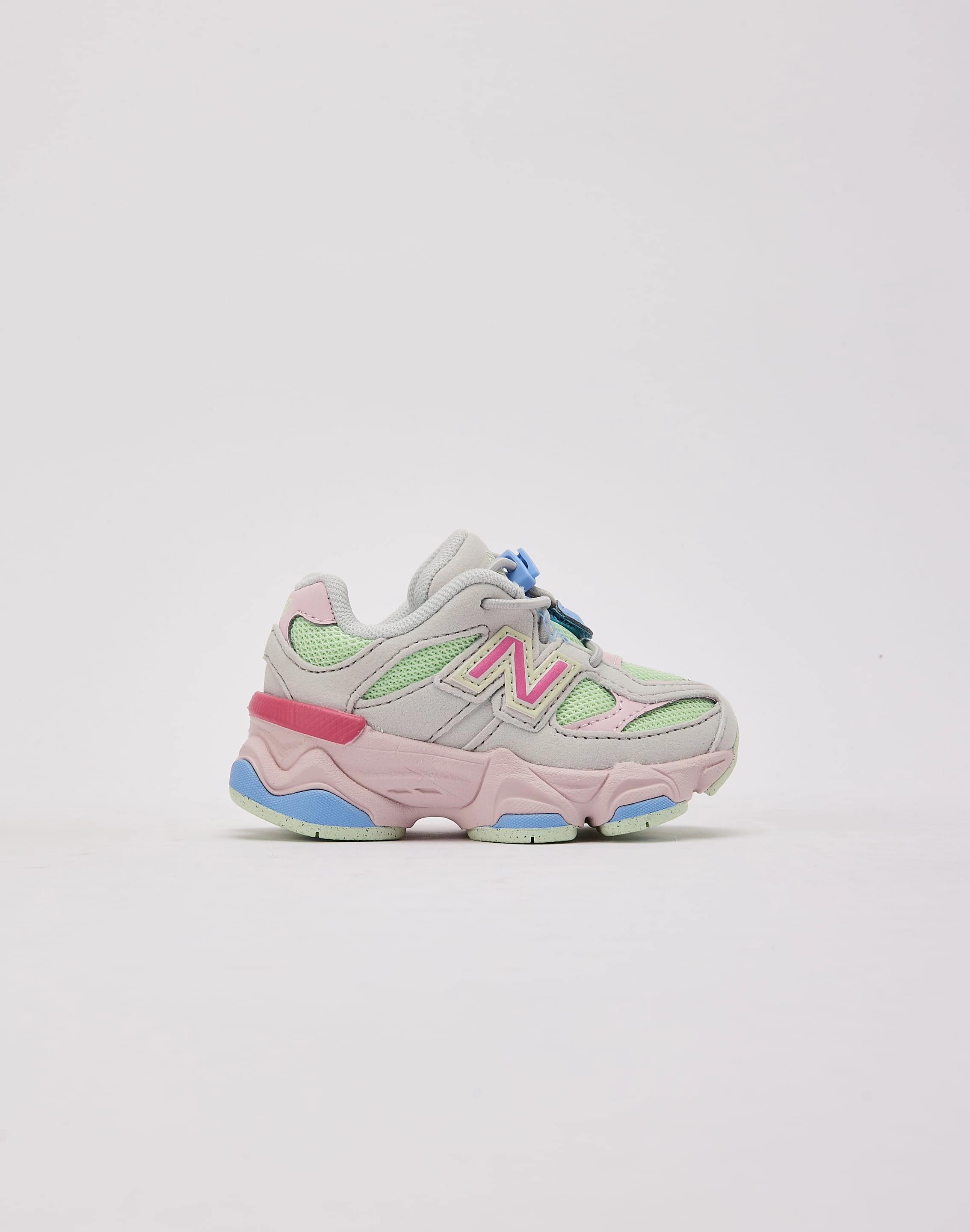 New Balance 9060 Toddler running in a mountain range shoes