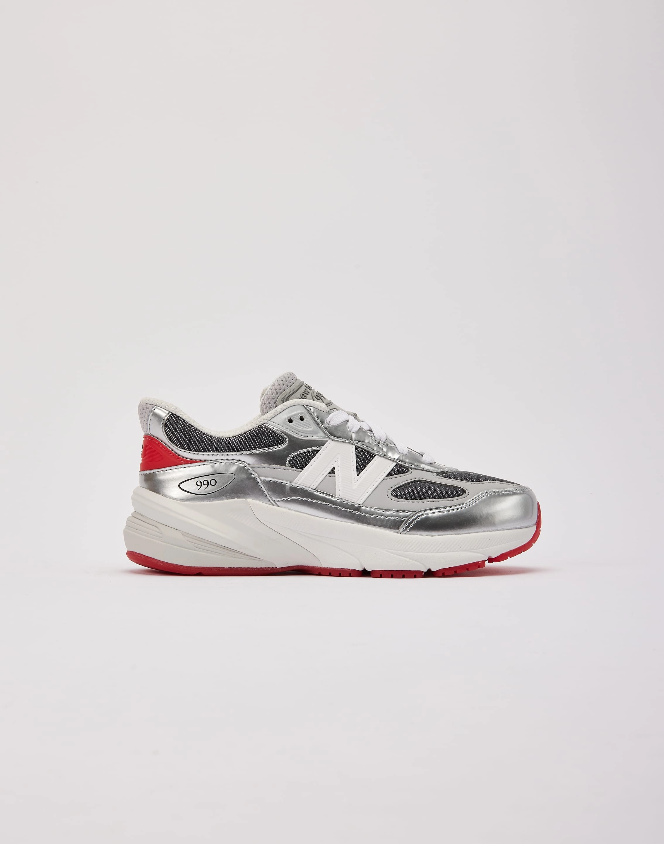 Vented Airflow Channels Stability Pods New Balance 990v6 'Tinsel' Grade-School