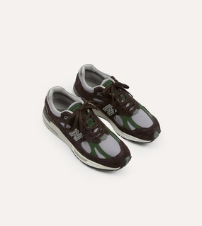 Eva Midsole New Balance Brown 'Essentially Offbeat' Made in UK 991v2 Trainers