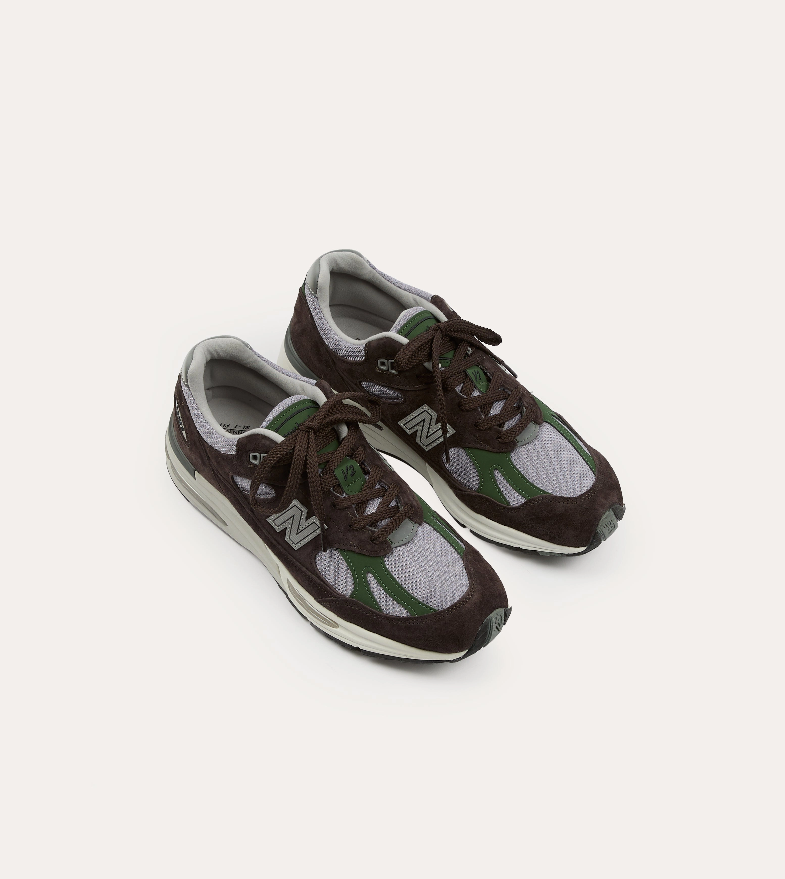 Eva Midsole New Balance Brown 'Essentially Offbeat' Made in UK 991v2 Trainers