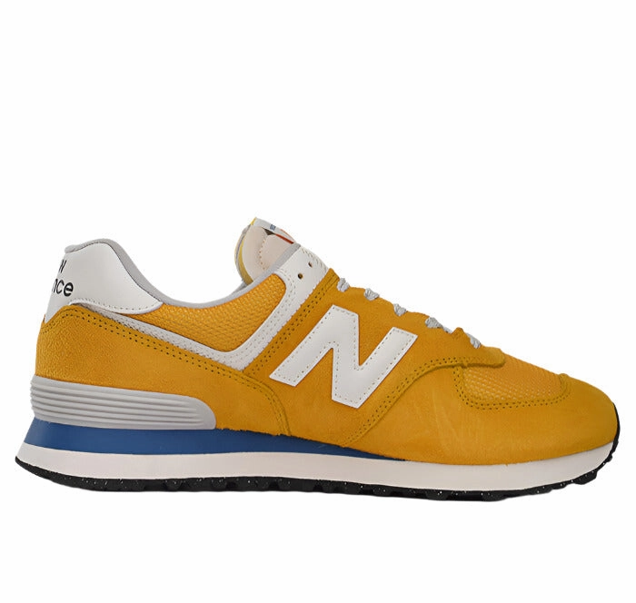 Adjustable Hook and Loop Closure New Balance Men's 574 Core Sneaker - Marmalade
