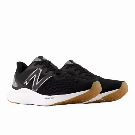 City Pace Low Arch New Balance Men's Comfort Fresh Foam ROAV - Black