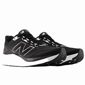 New Balance Men's Fresh Foam 680 V8 Sneaker - Black/White Sport Edge