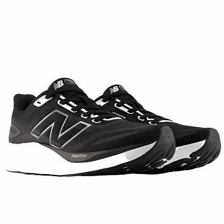 New Balance Men's Fresh Foam 680 V8 Sneaker - Black/White Sport Edge