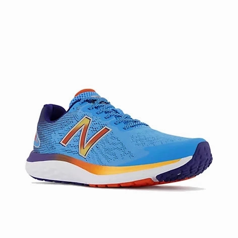 Soft Tone Blister prevention New Balance Men's Fresh Foam 680v7 - Vibrant Sky