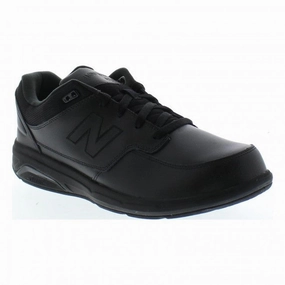 Minimalist Aesthetic Design Stretchable Collar Design New Balance Men's MW813BK Black Walking Shoe