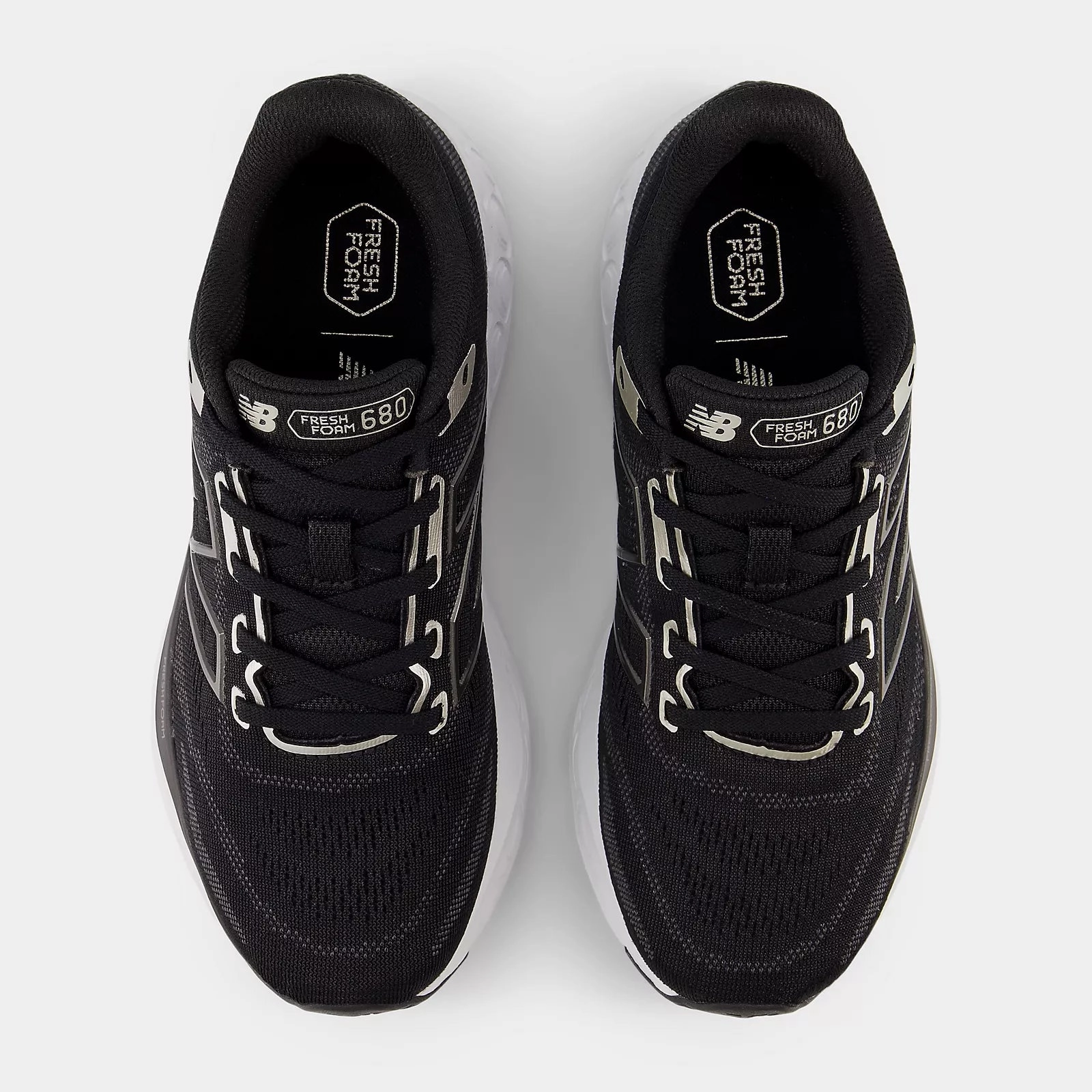 Busy Path New Balance Women's Fresh Foam 680 V8 Running Shoes - Black