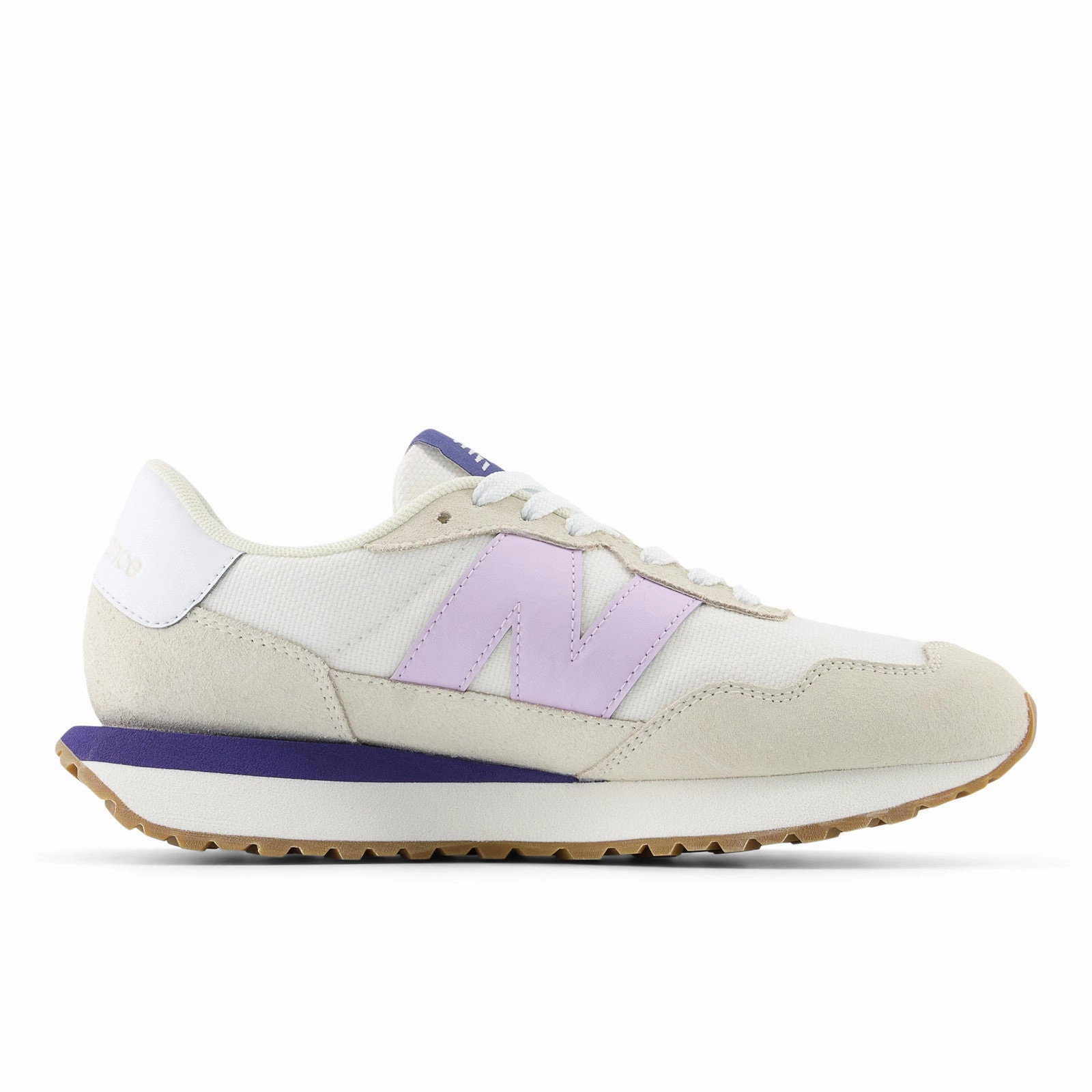 New Balance Women's S237 V1 Sporty Sneaker - Sea Salt All Day Rainy Day Rebound Technology