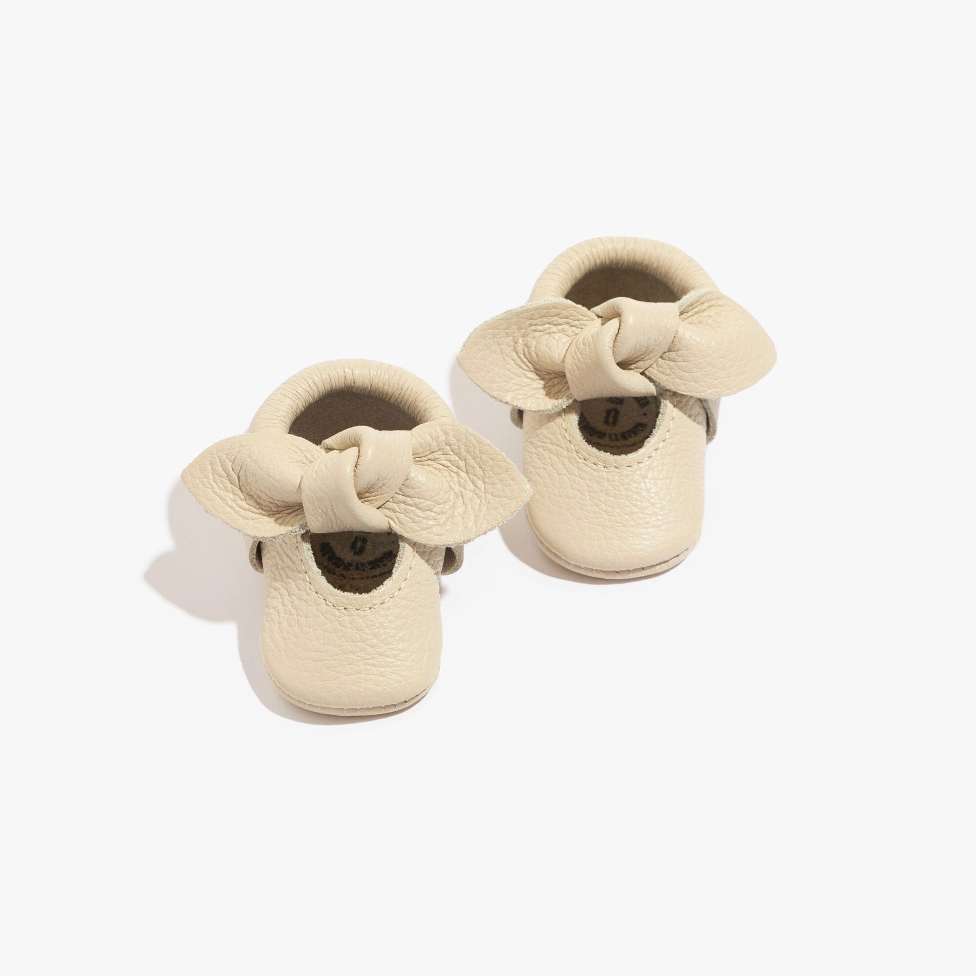 Easy To Clean Newborn Birch Knotted Bow Baby Shoe