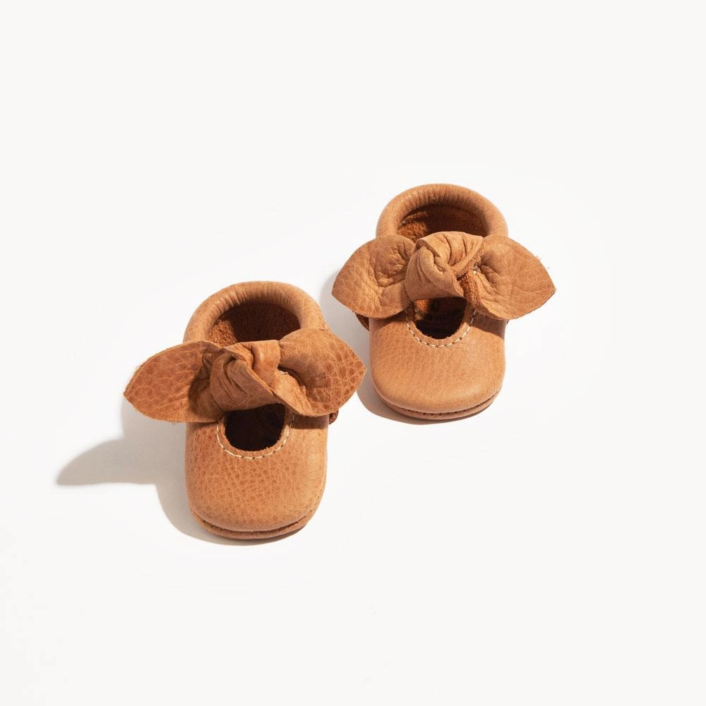 Anti Bacterial ArchSupport Newborn Zion Knotted Bow Baby Shoe