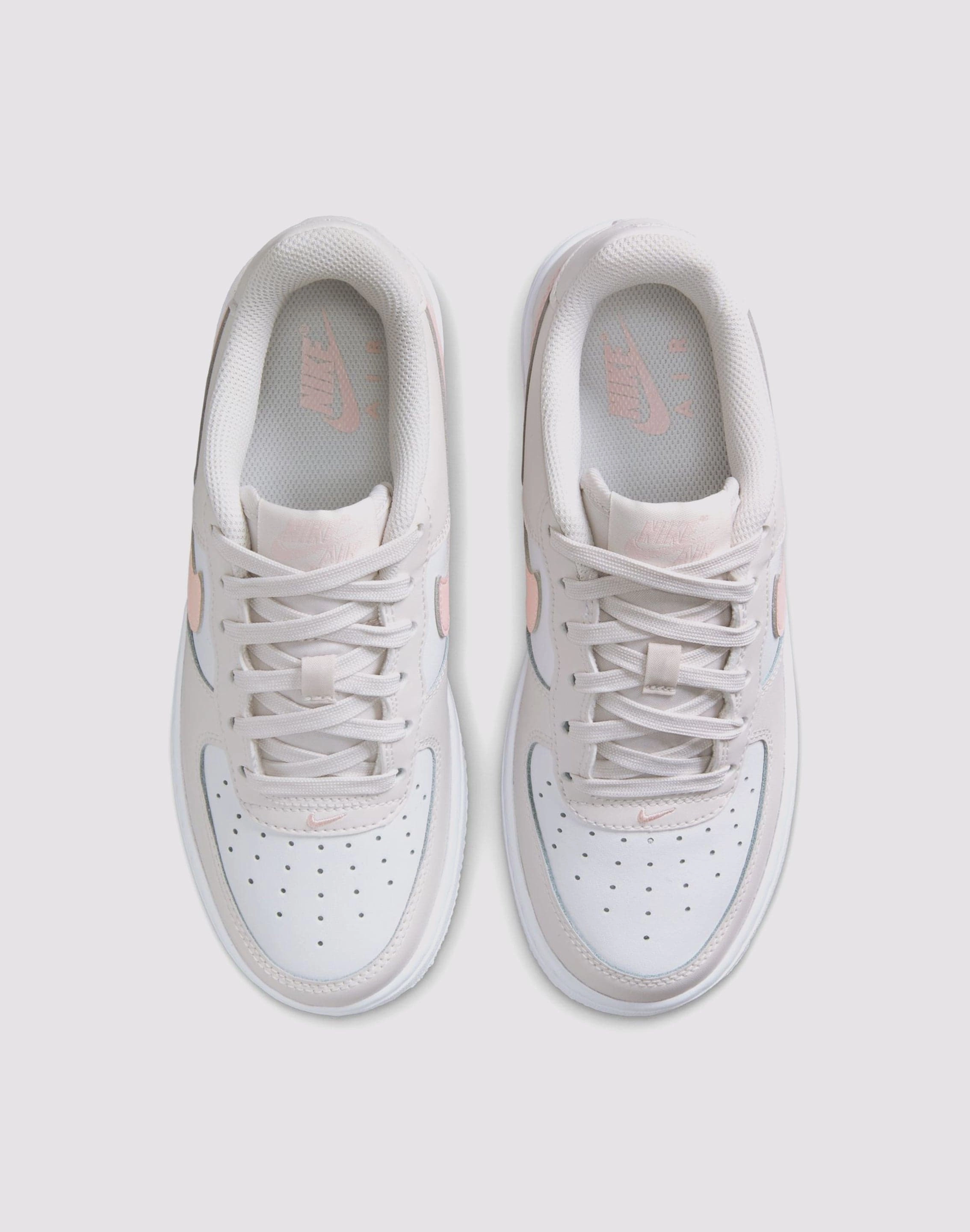 Nike Air Force 1 Grade School Girls'&nbsp;"Phantom/Echo Pink/Summit White" Lightweight Thermo Regulating