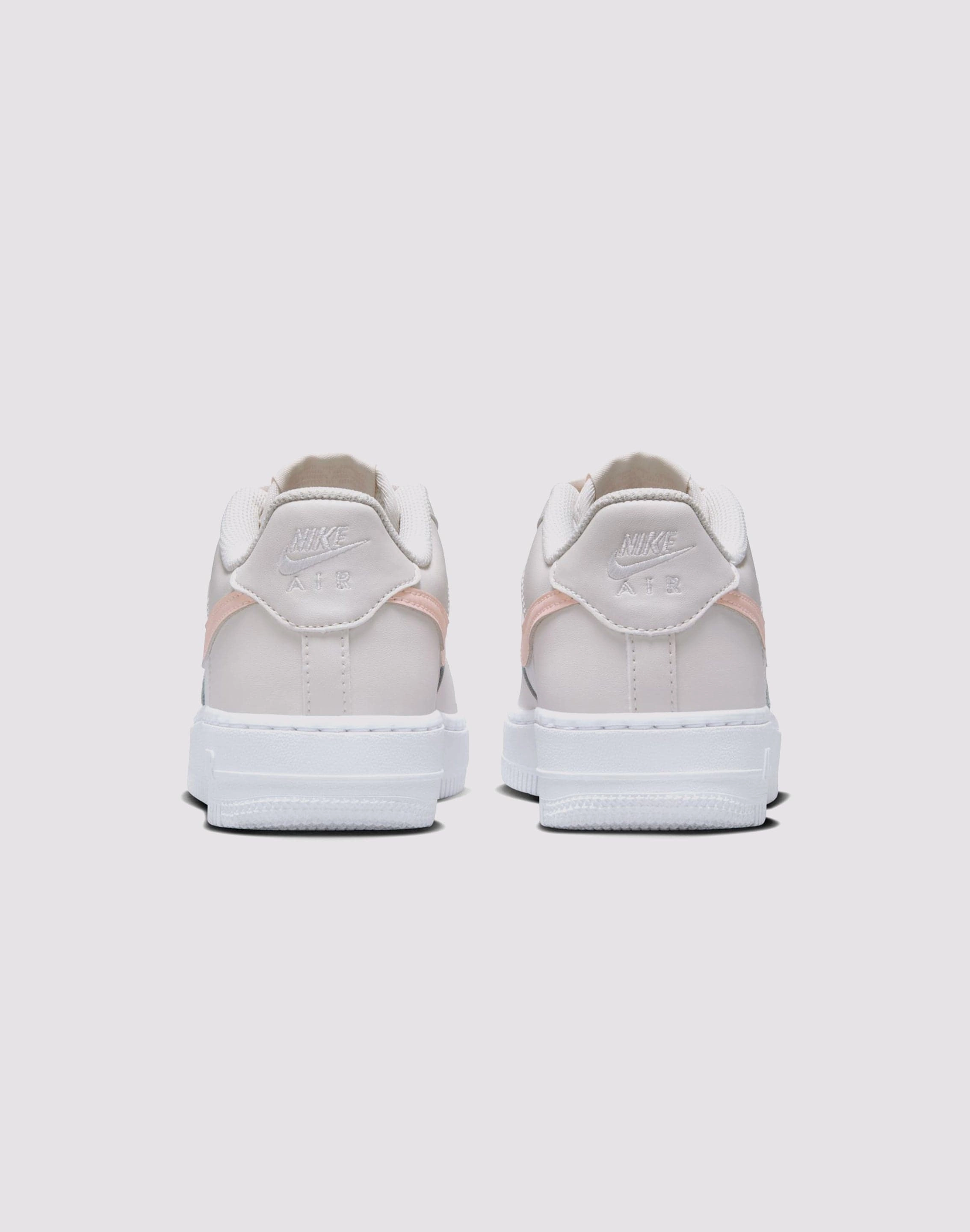 Arch Cushion Ergonomic Footbed Nike Air Force 1 Grade School Girls'&nbsp;"Phantom/Echo Pink/Summit White"