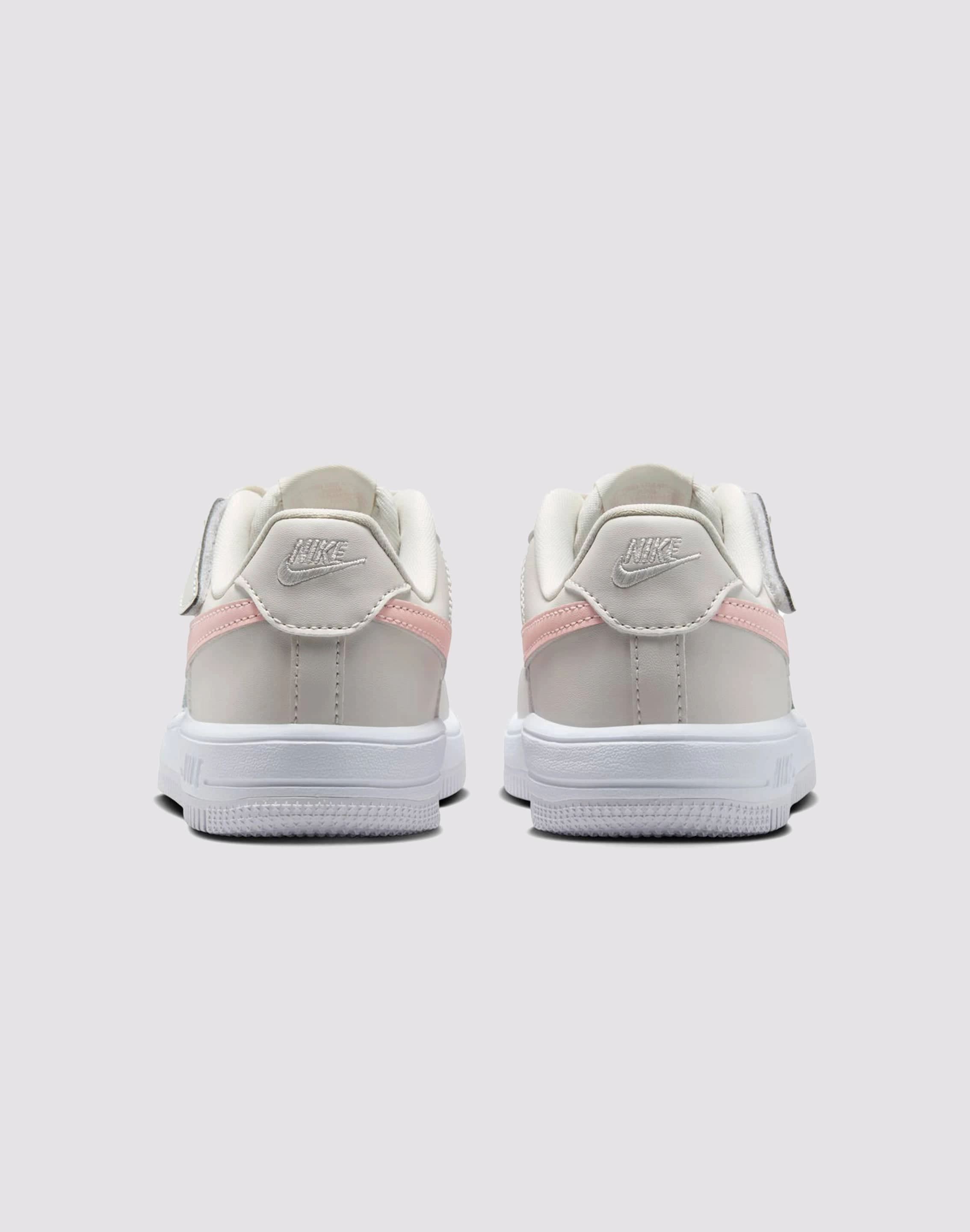Slip Resistant Tread Pattern Washable Construction Nike Air Force 1 Low EasyOn Toddler Girls'&nbsp;"Phantom/Echo Pink/Summit White"&nbsp;Shoe