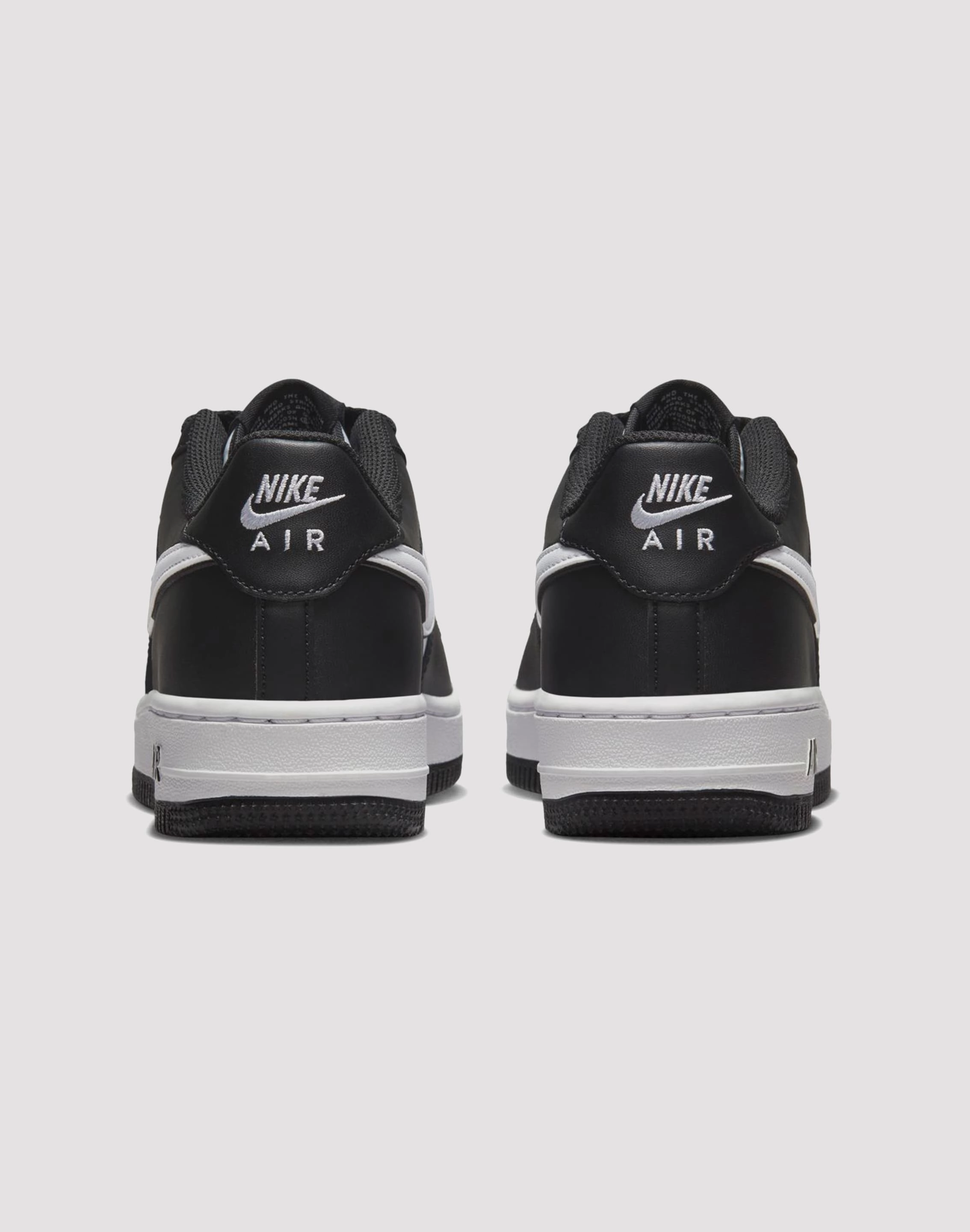 EasyClosureSystem Nike Air Force 1 LV8 2 Grade School Kids' Black/White