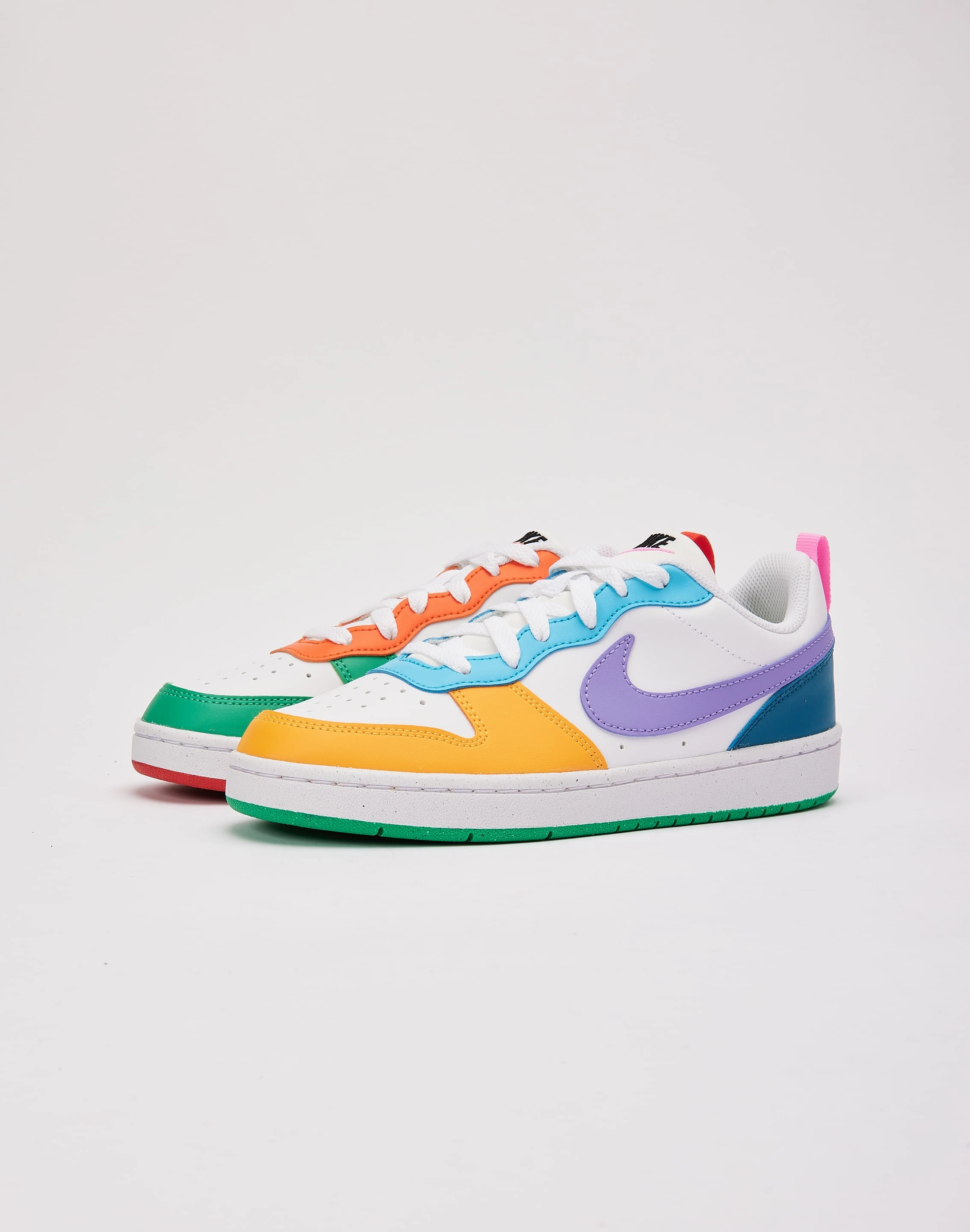 Nike Court Borough Low Grade-School Kids' dress shoes Youngsters' goods