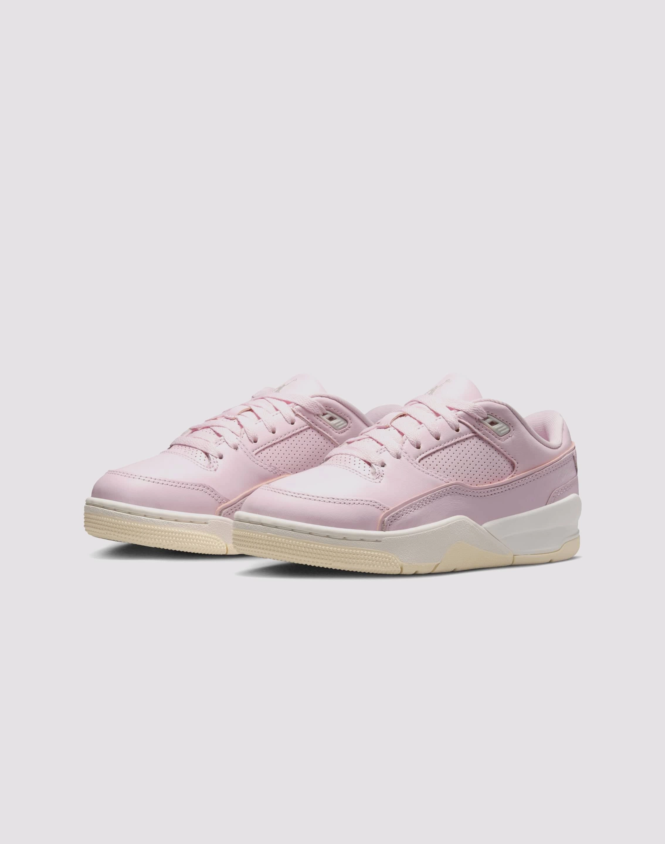 ArchSupport Nike Flight Court Grade School Girls' "Pink Foam/Sail/Muslin"