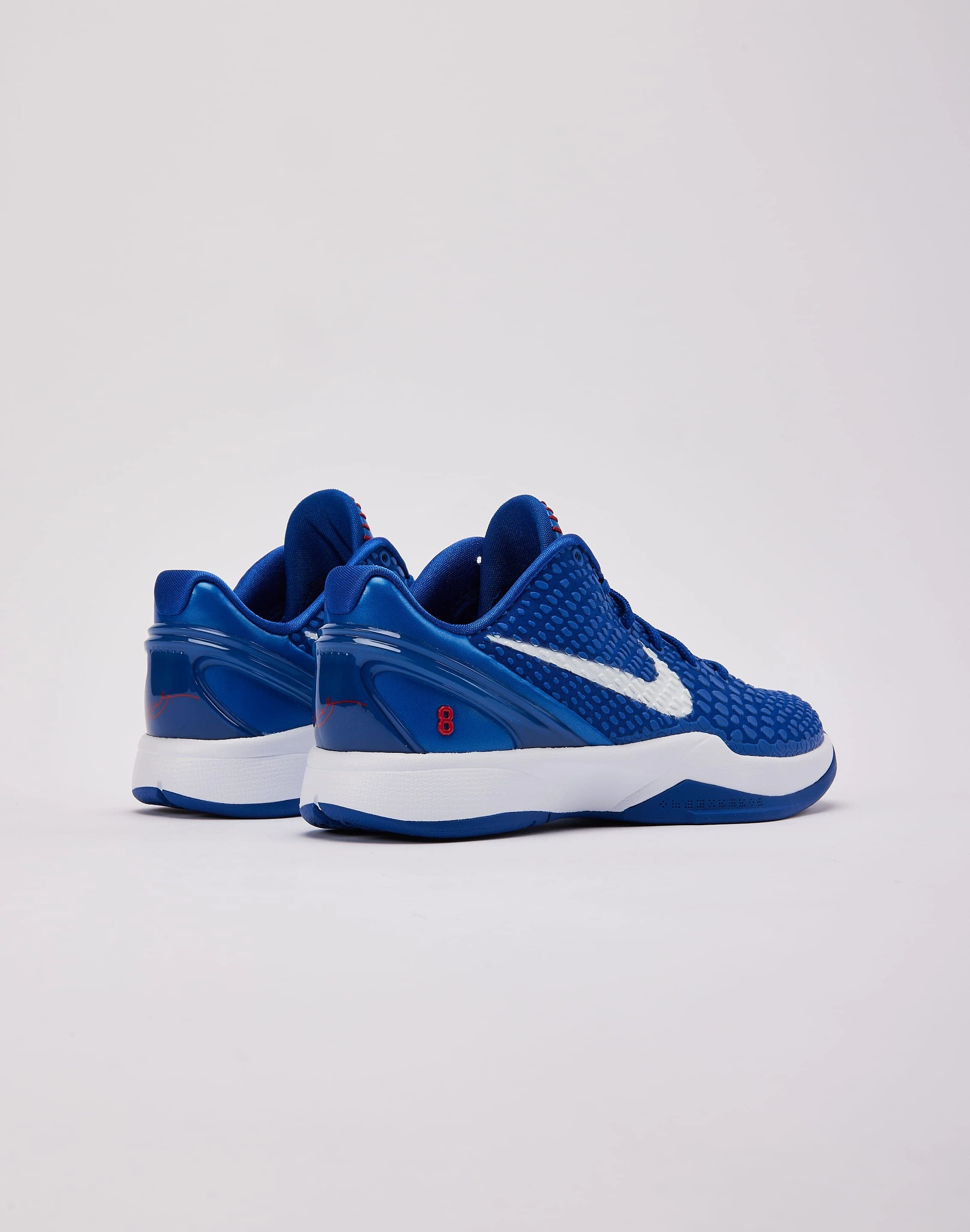 Nike Kobe 6 Protro 'Dodgers' Grade-School Waterproof kids' shoes Impact Resistant Heel