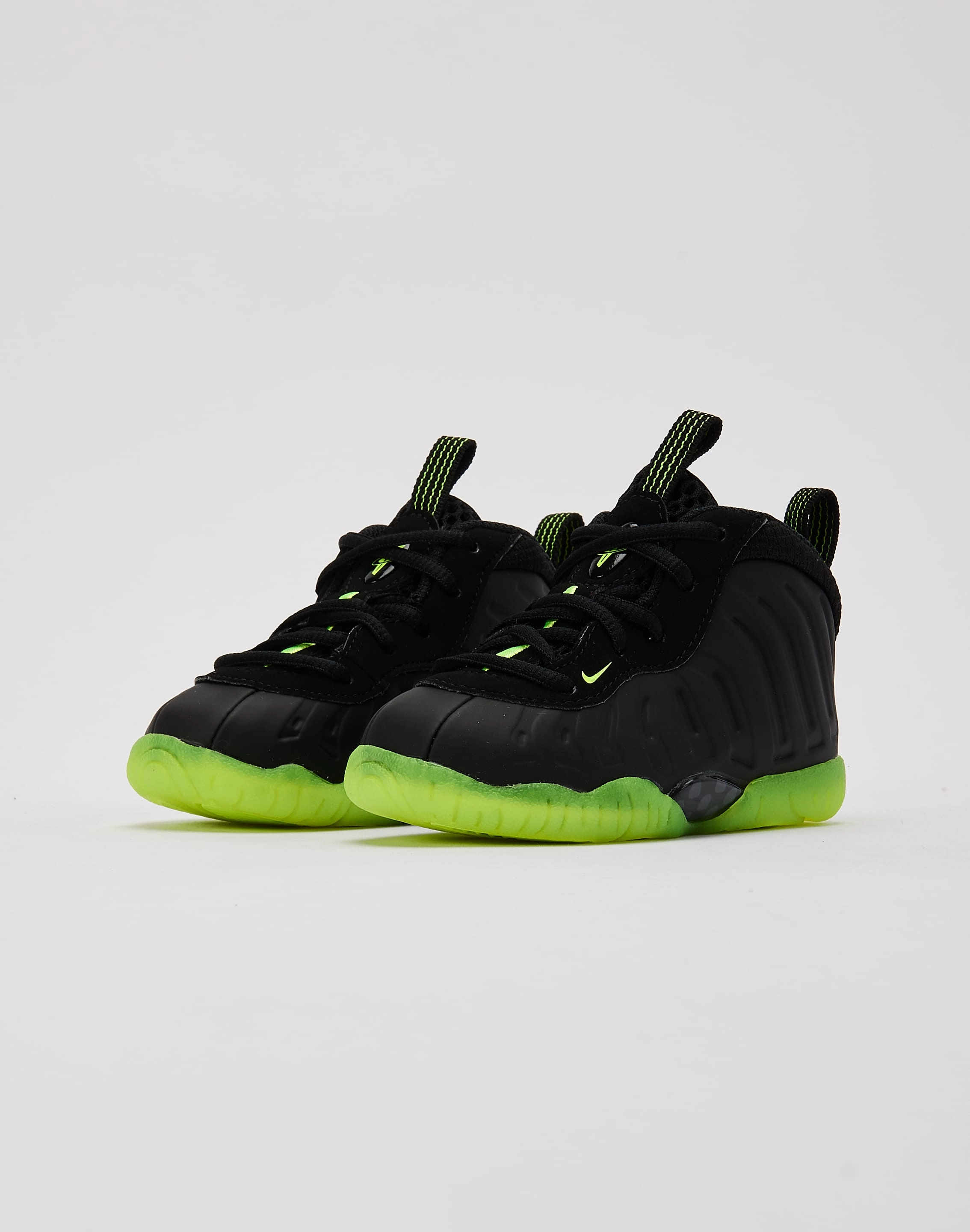 Easy On Off Mechanism Nike Little Posite One 'Black Volt' Toddler