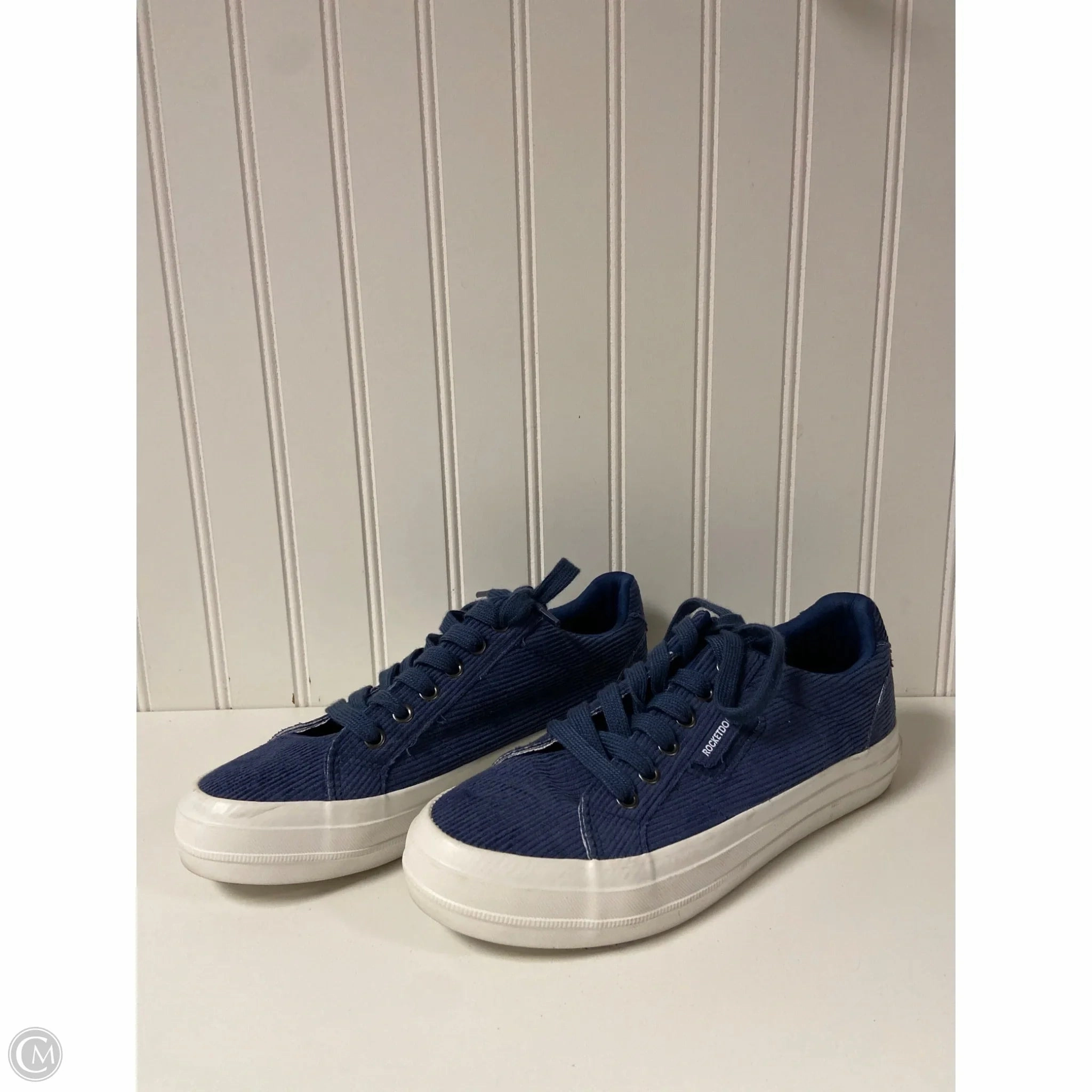 Shoes Sneakers By Rocket Dogs In Navy, Size: 8 Slip Zone